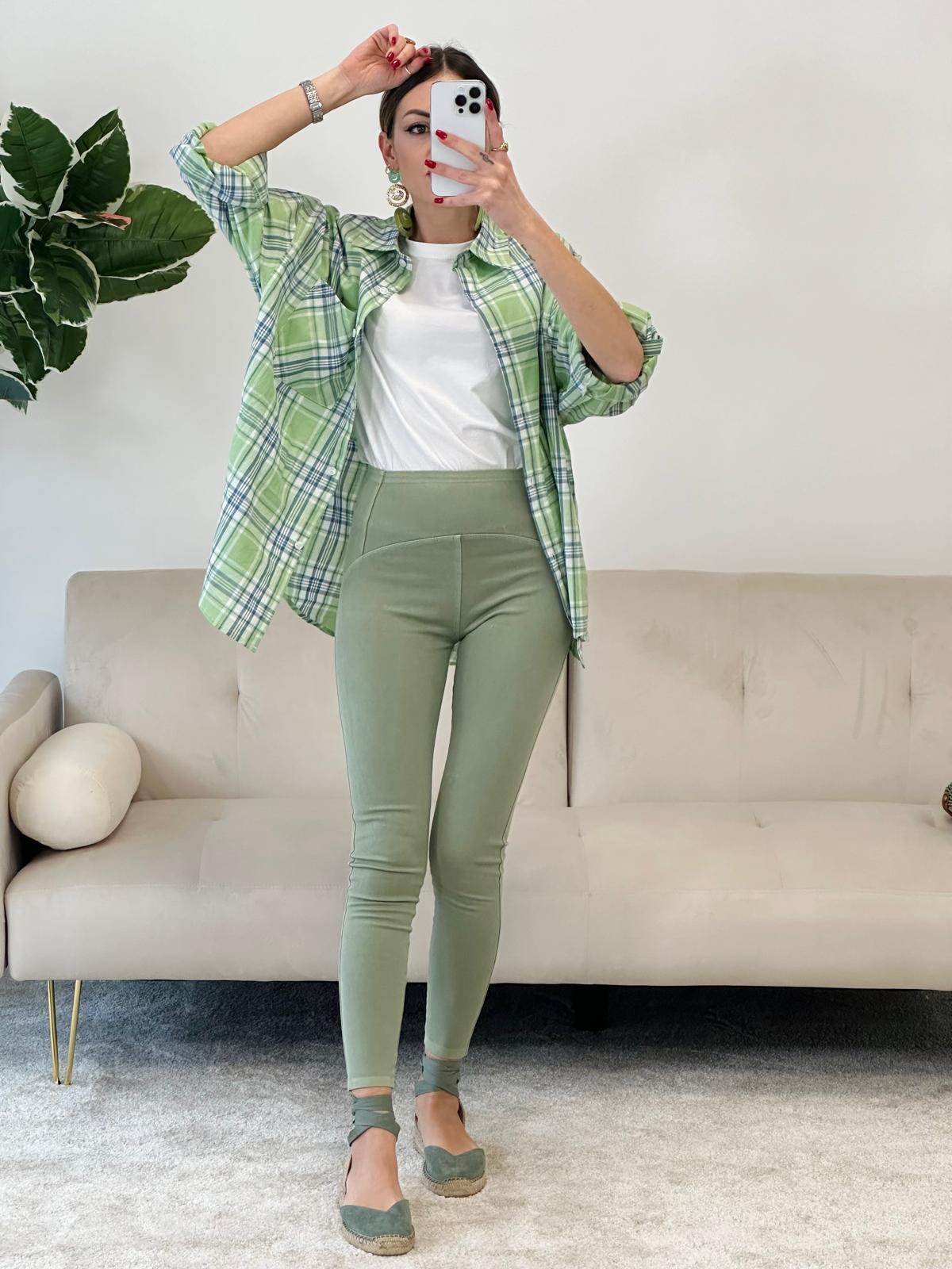 Pantalon legging - Vert