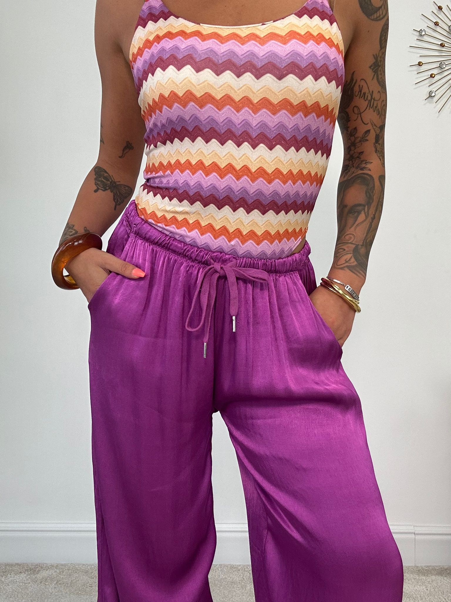 Pantalone Minori - Magenta