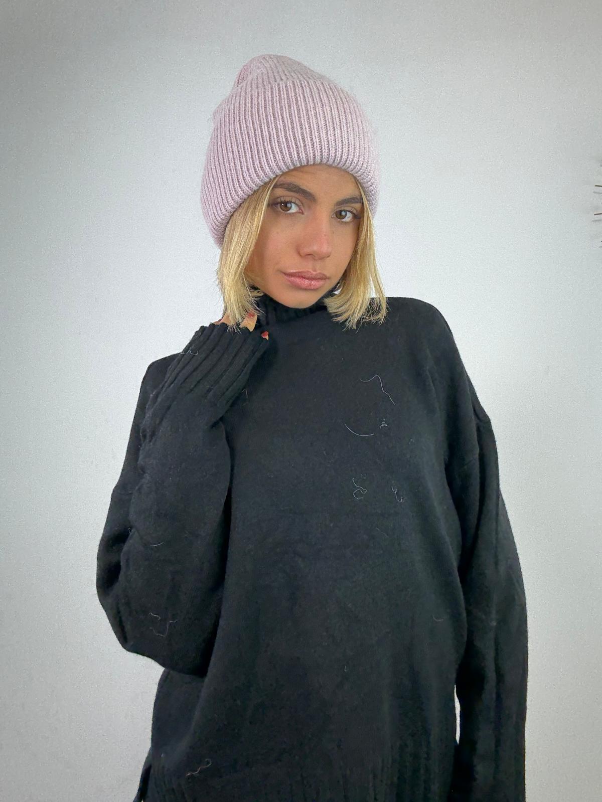 Cappello a Costine - Rosa