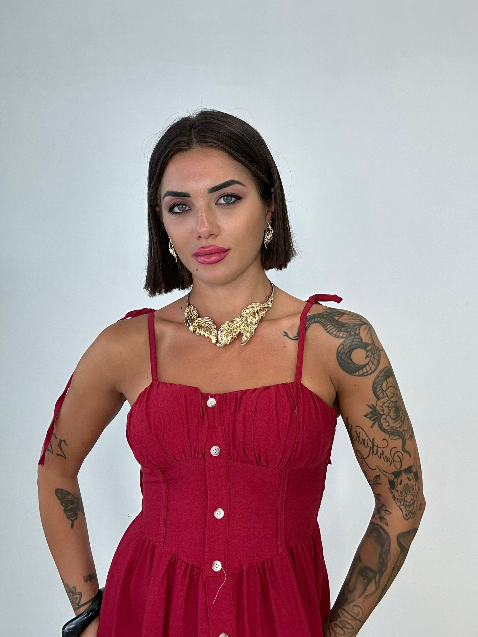 Abito Milena - Bordeaux