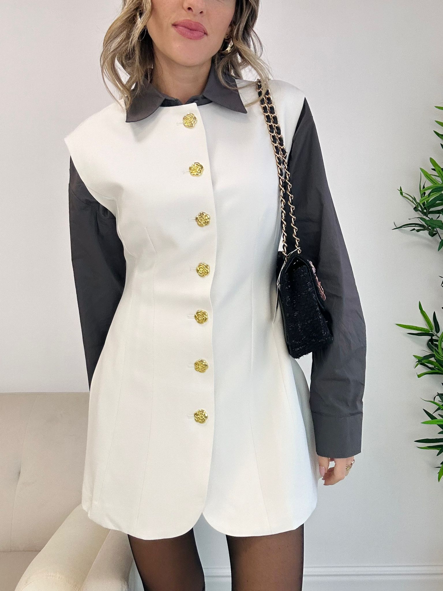 Robe Jasmin - Crème