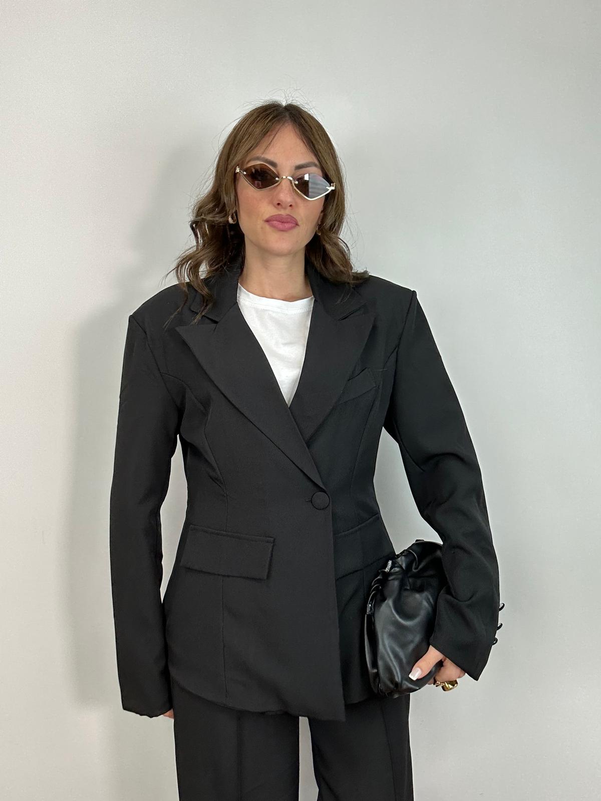 Tailleur 82020 (Blazer + Pantalone) Nero