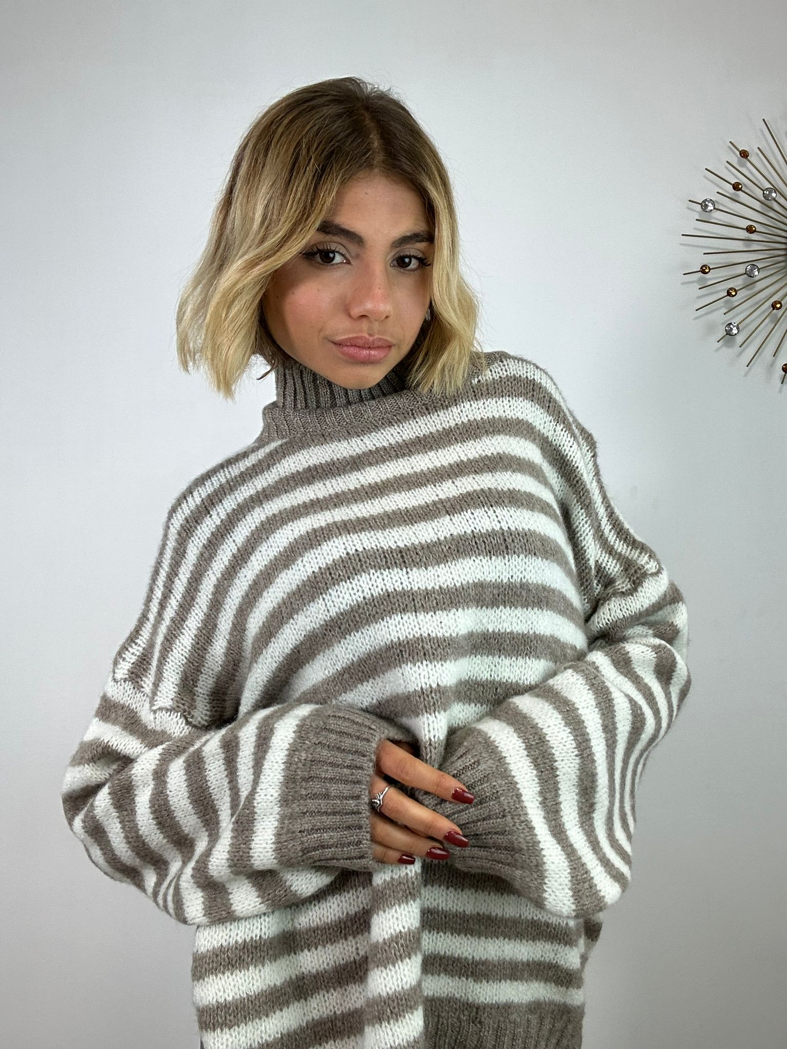 Maglione 3314 - Beige