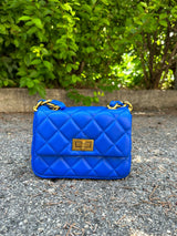 Mini-Ketty-Clutch – Blau