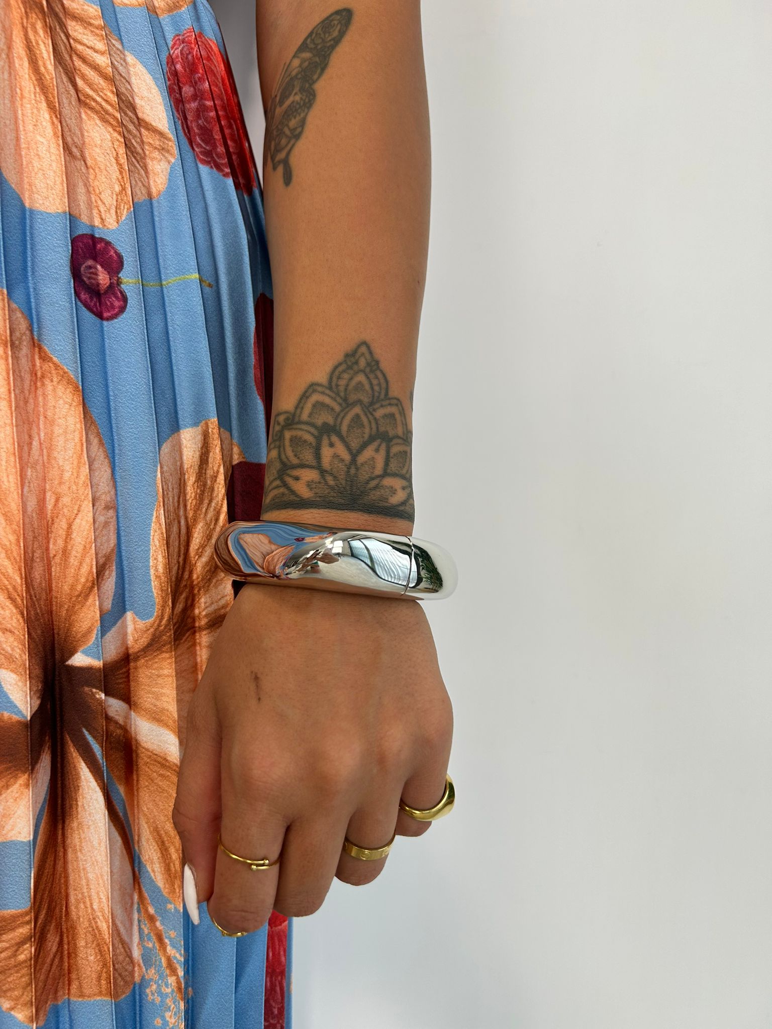 Bracciale quadrato - Argento