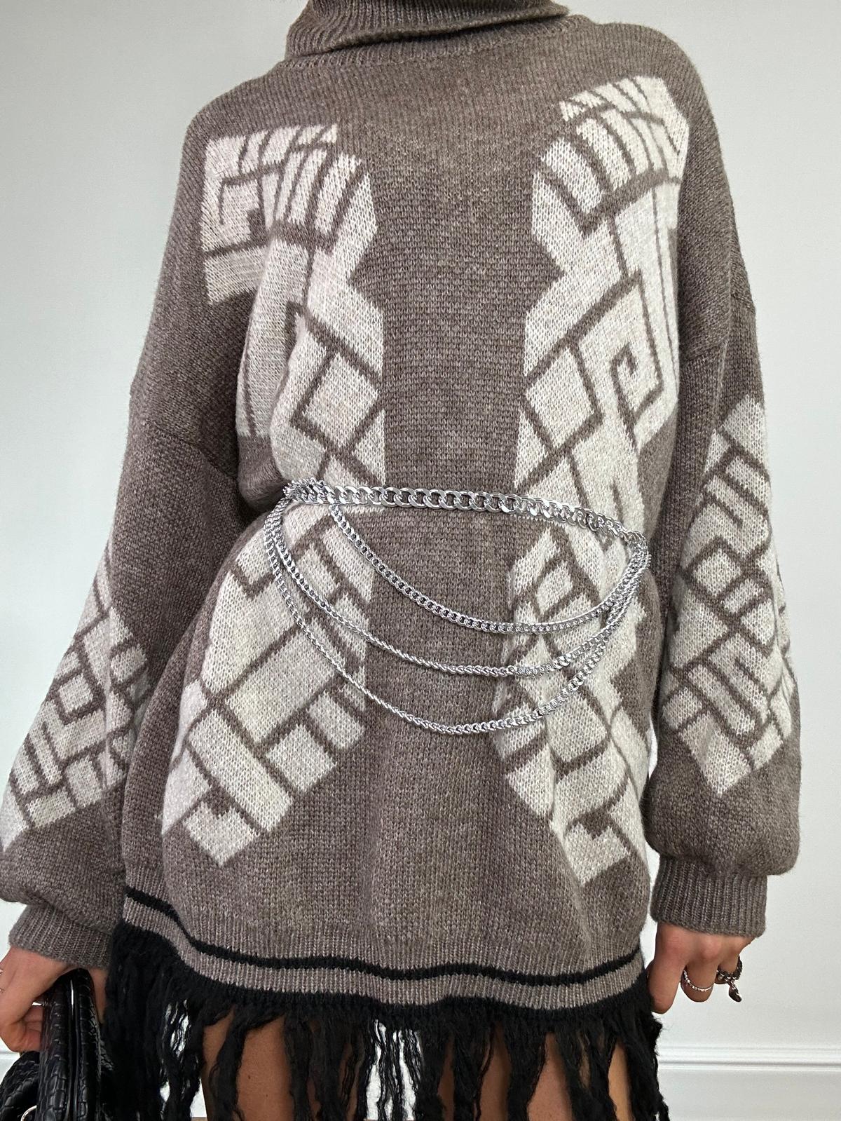 Cintura a catena - Argento