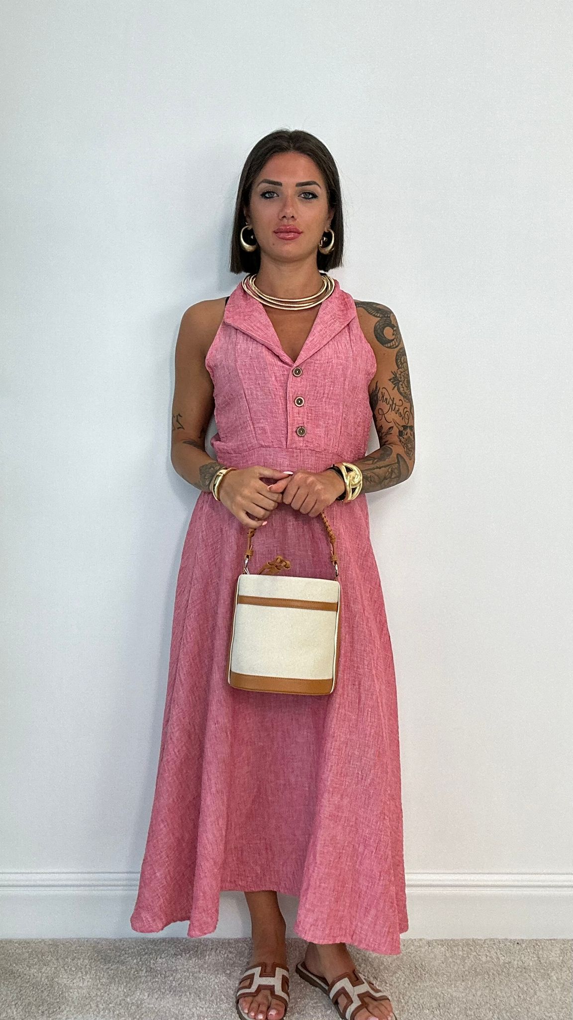 Abito Marika - Rosa Scuro