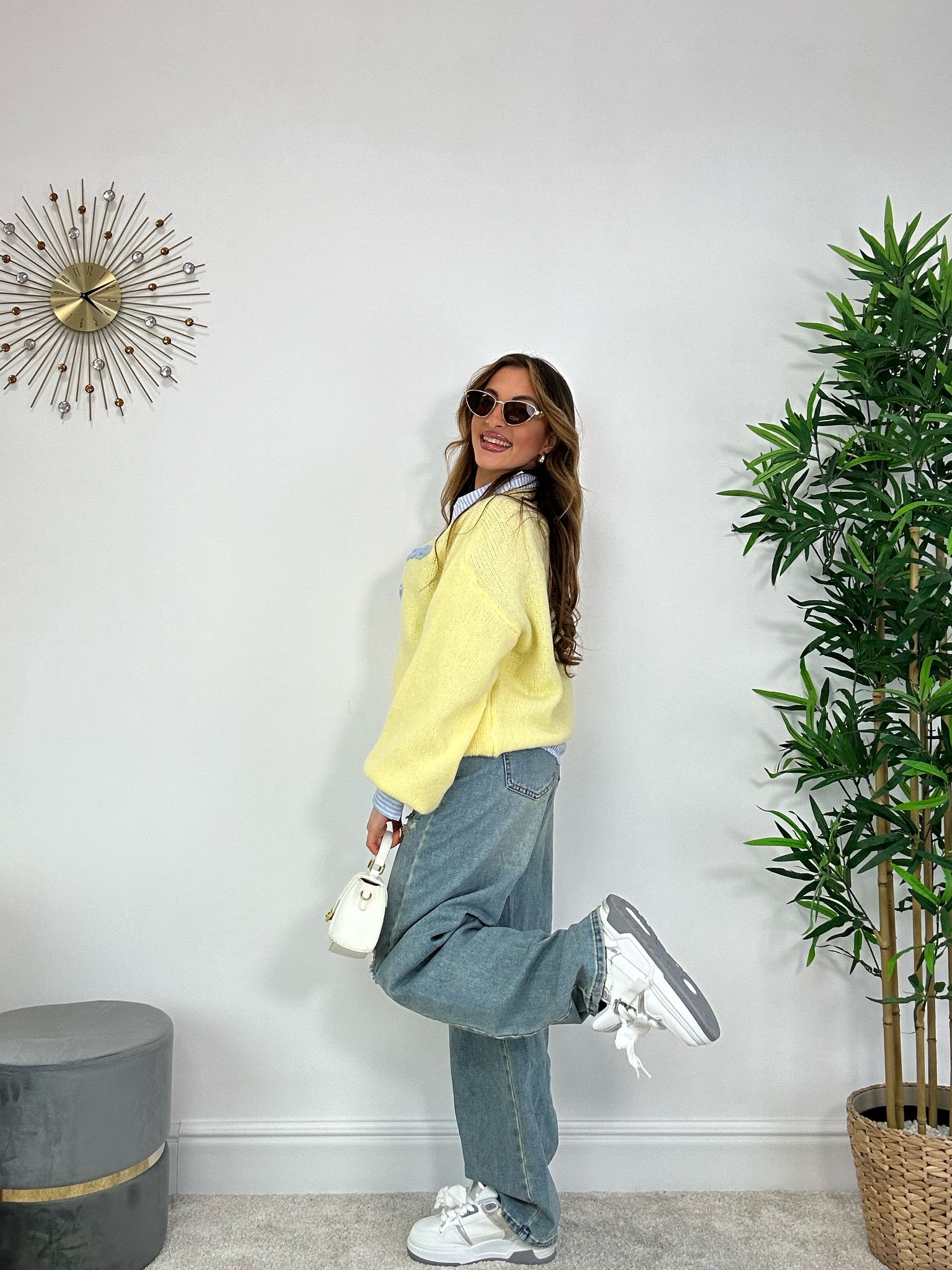 Maglione “Ma Da Uno Bravo” - Giallo