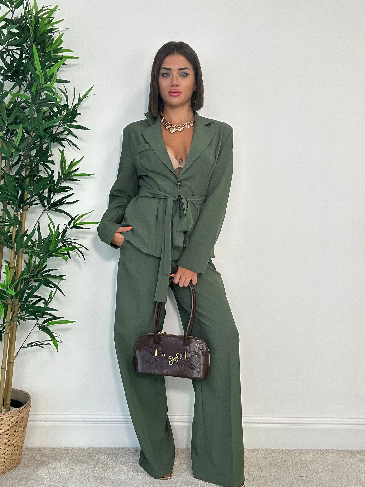 Tailleur Madrid (Blazer + Pantalone) Verde