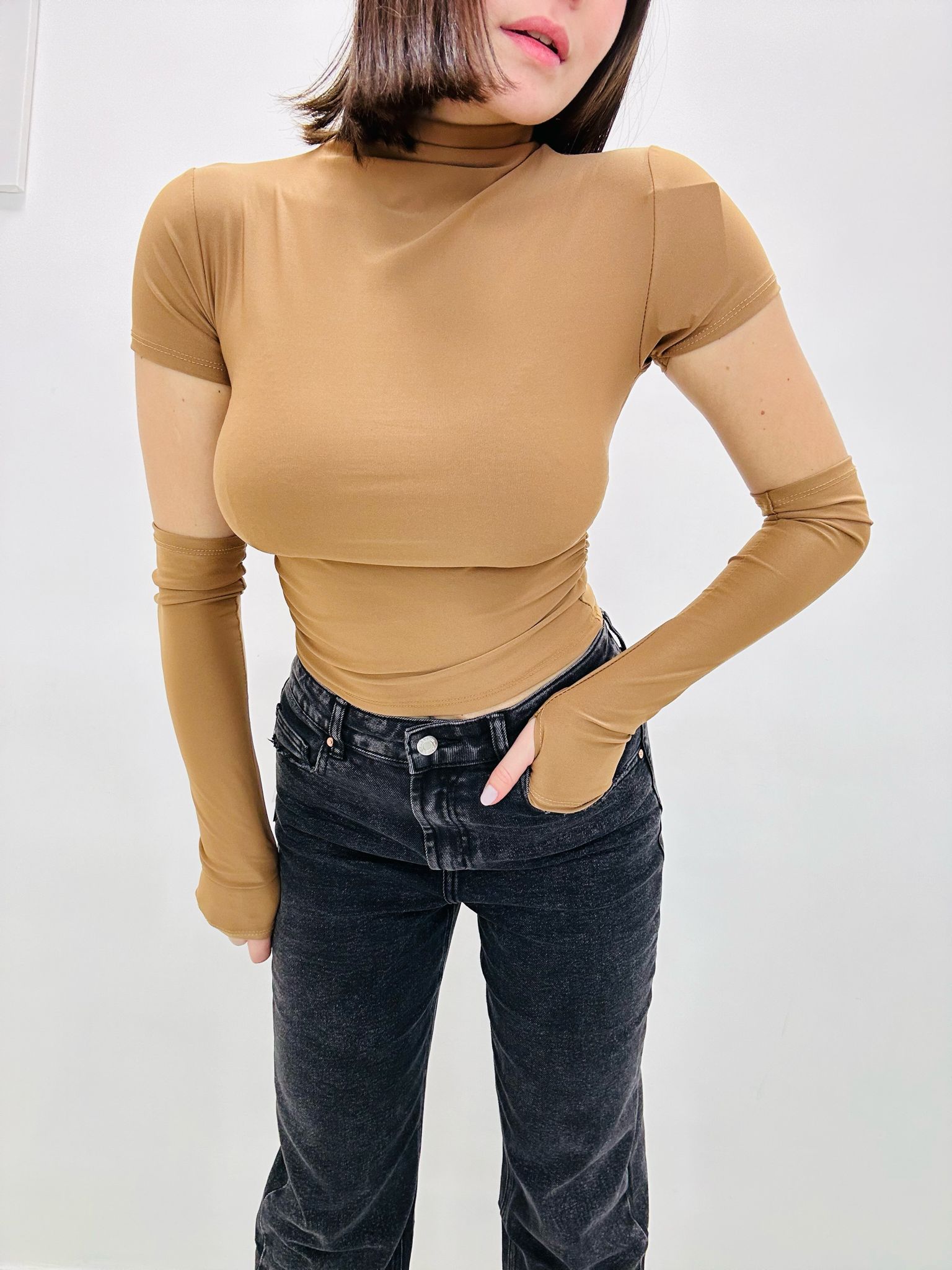 Samia Pullover - Beige - FR4257