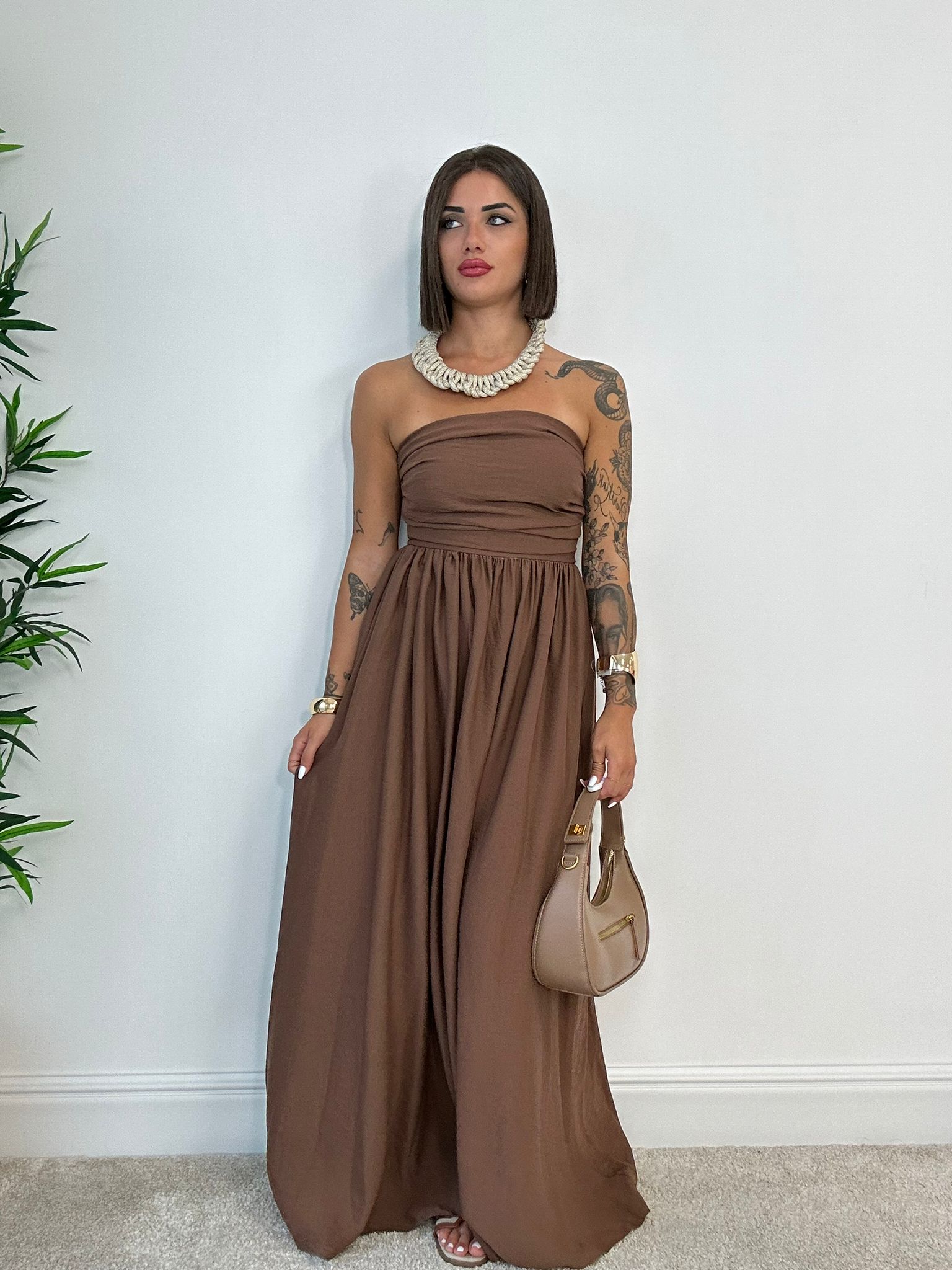 Abito Noemi - Marrone