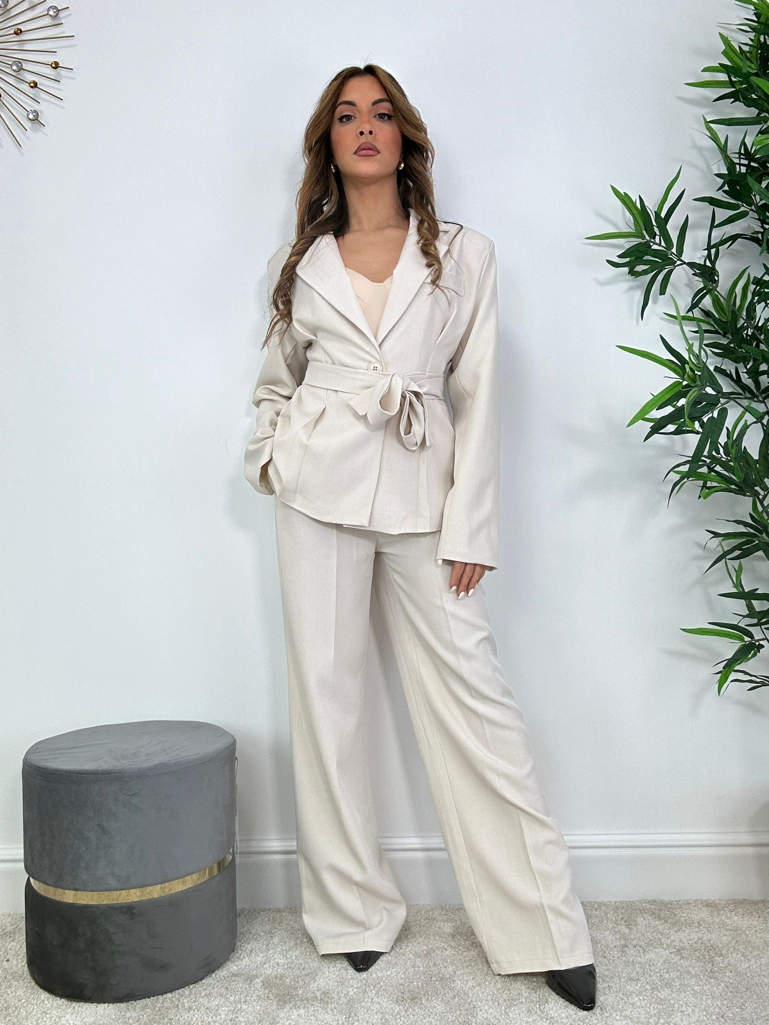 Tailleur Lisbona (Blazer + Pantalone) Beige