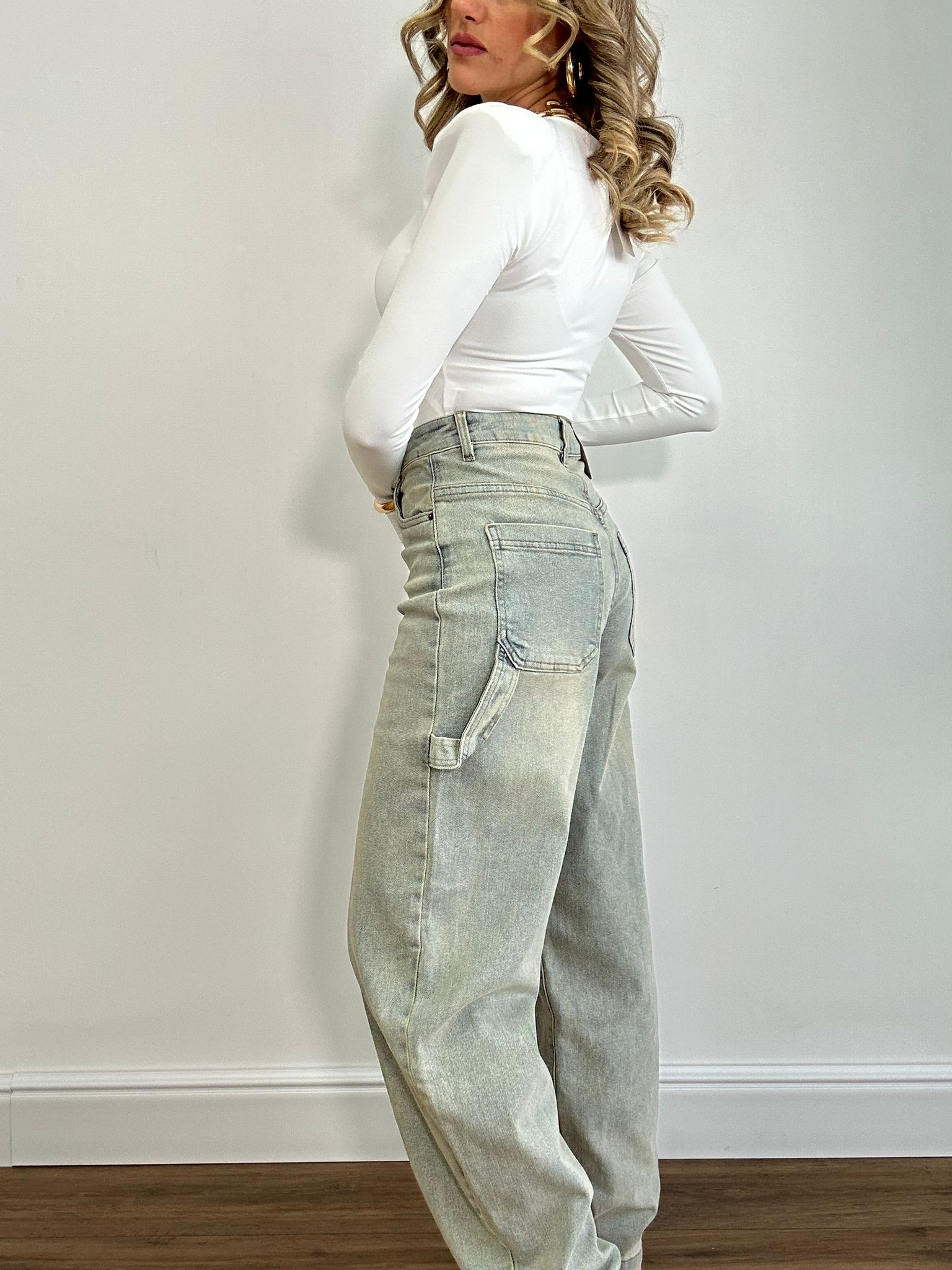 Jeans Wide Balloon 9376