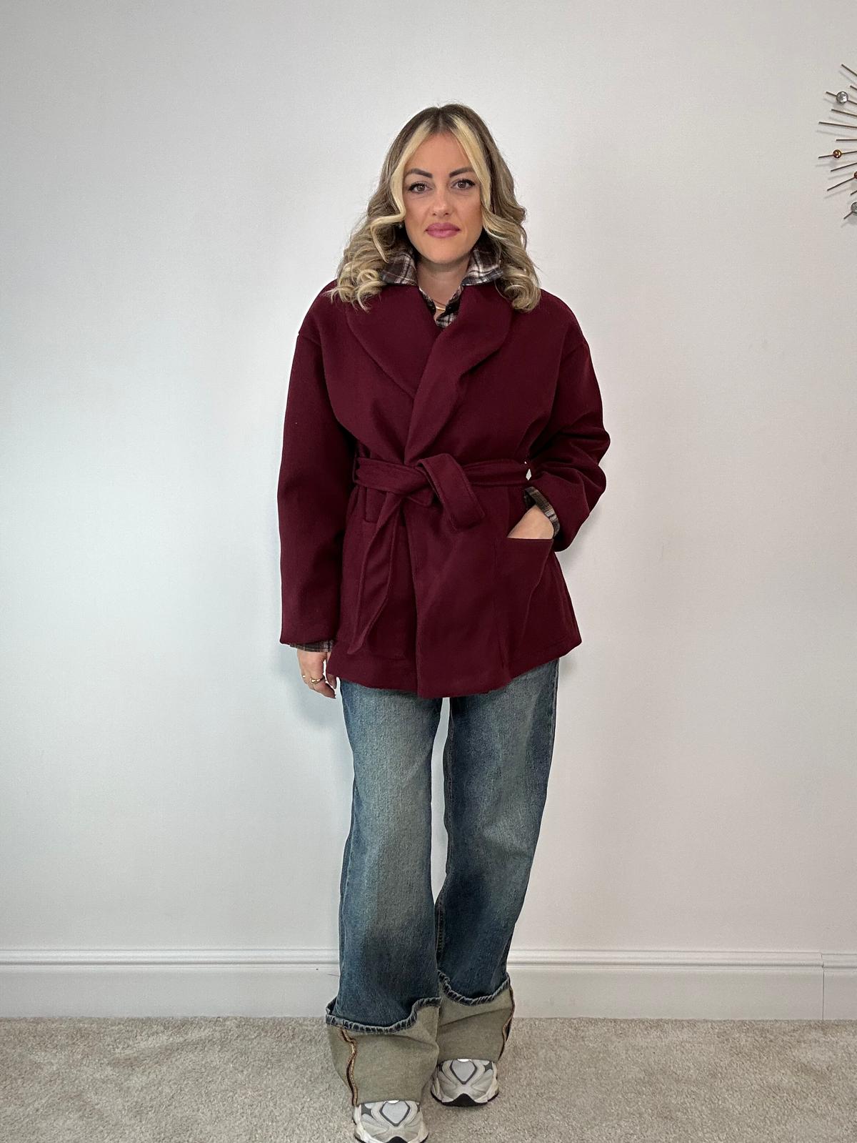 Cappotto M11146 - Bordeaux