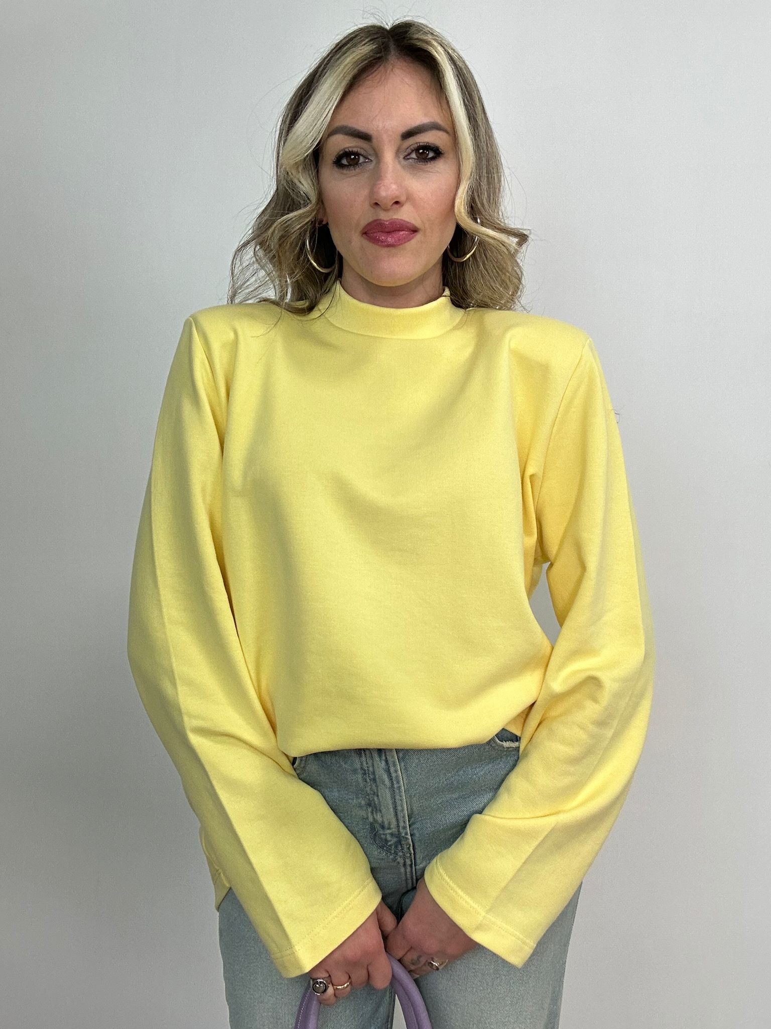 Felpa 3236 - Giallo*