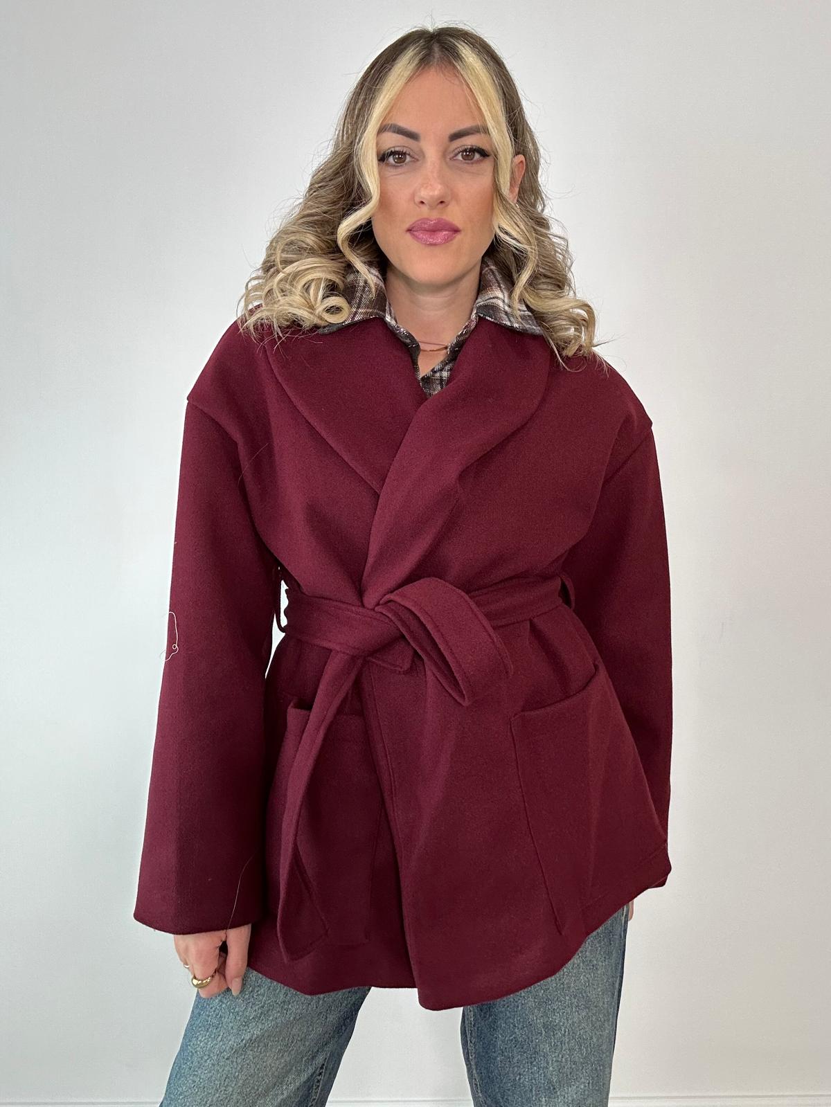 Cappotto M11146 - Bordeaux