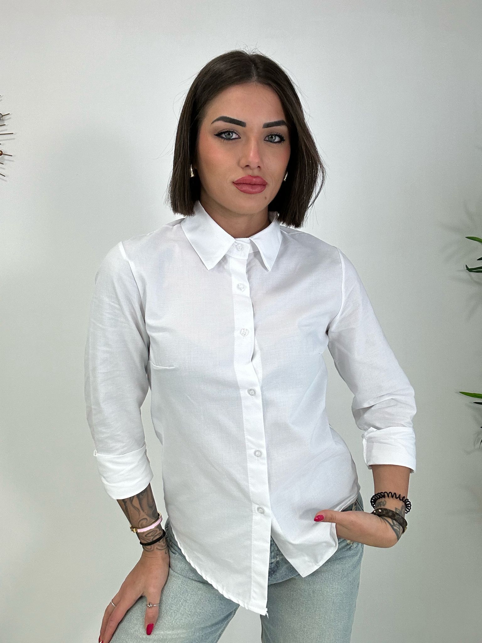 Chemise classique - Blanche