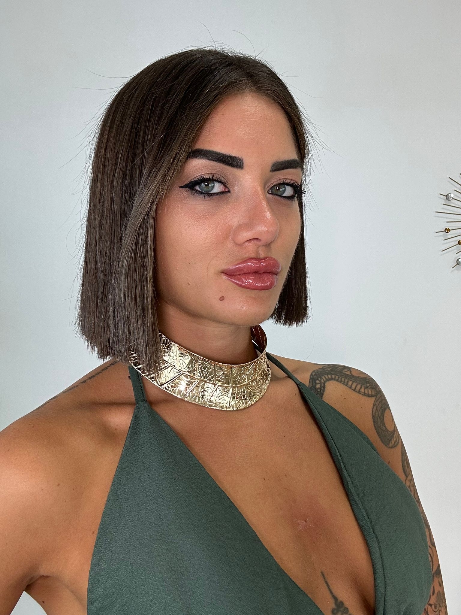 Collana collier rigido - Oro