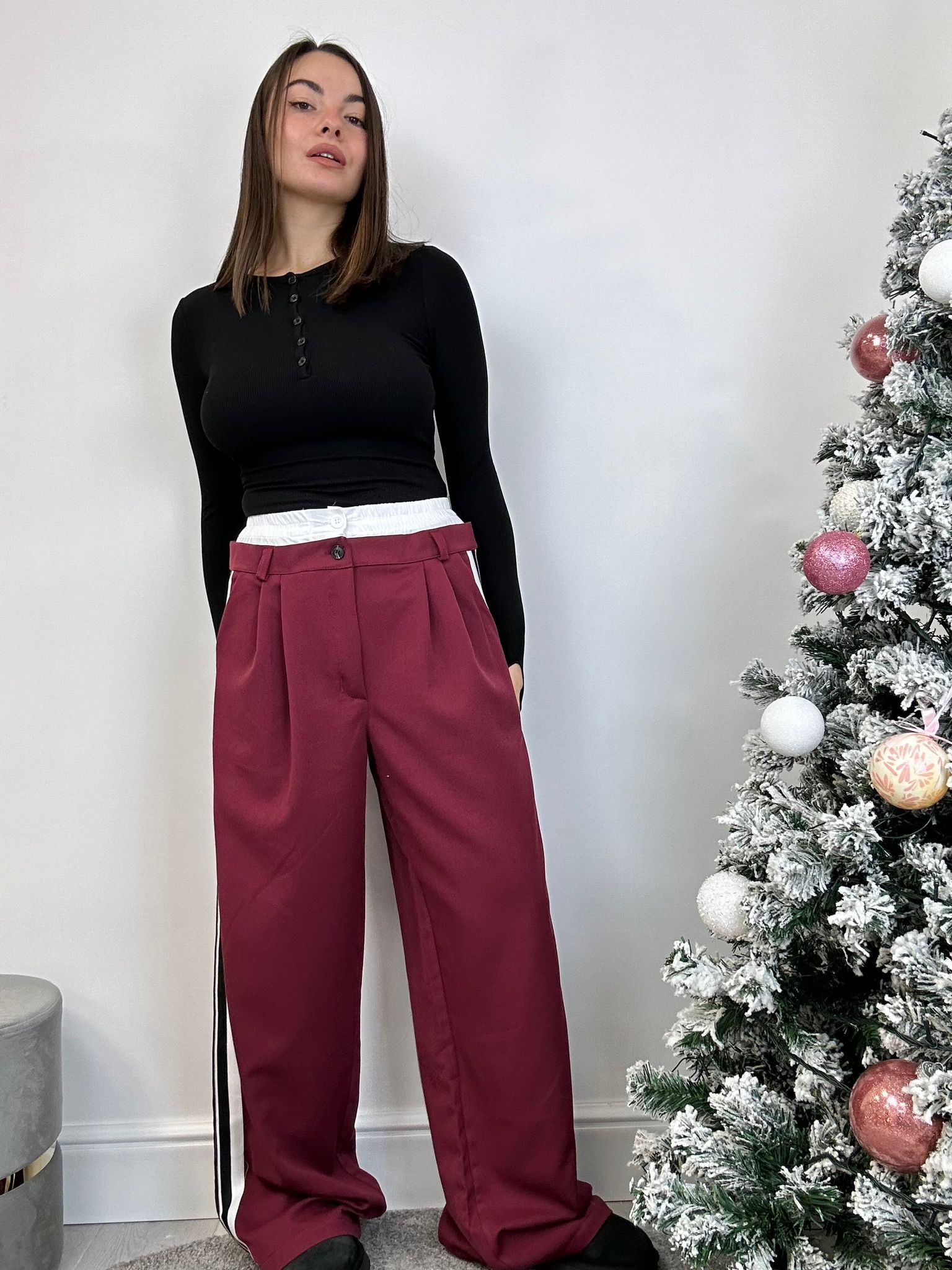 Pantalon Johnny - Bordeaux