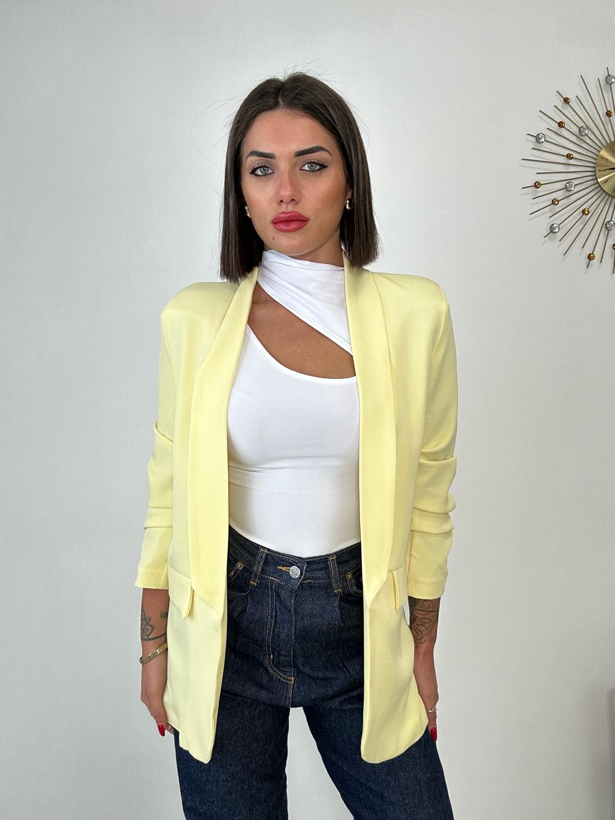 Body scollo laterale - Bianco