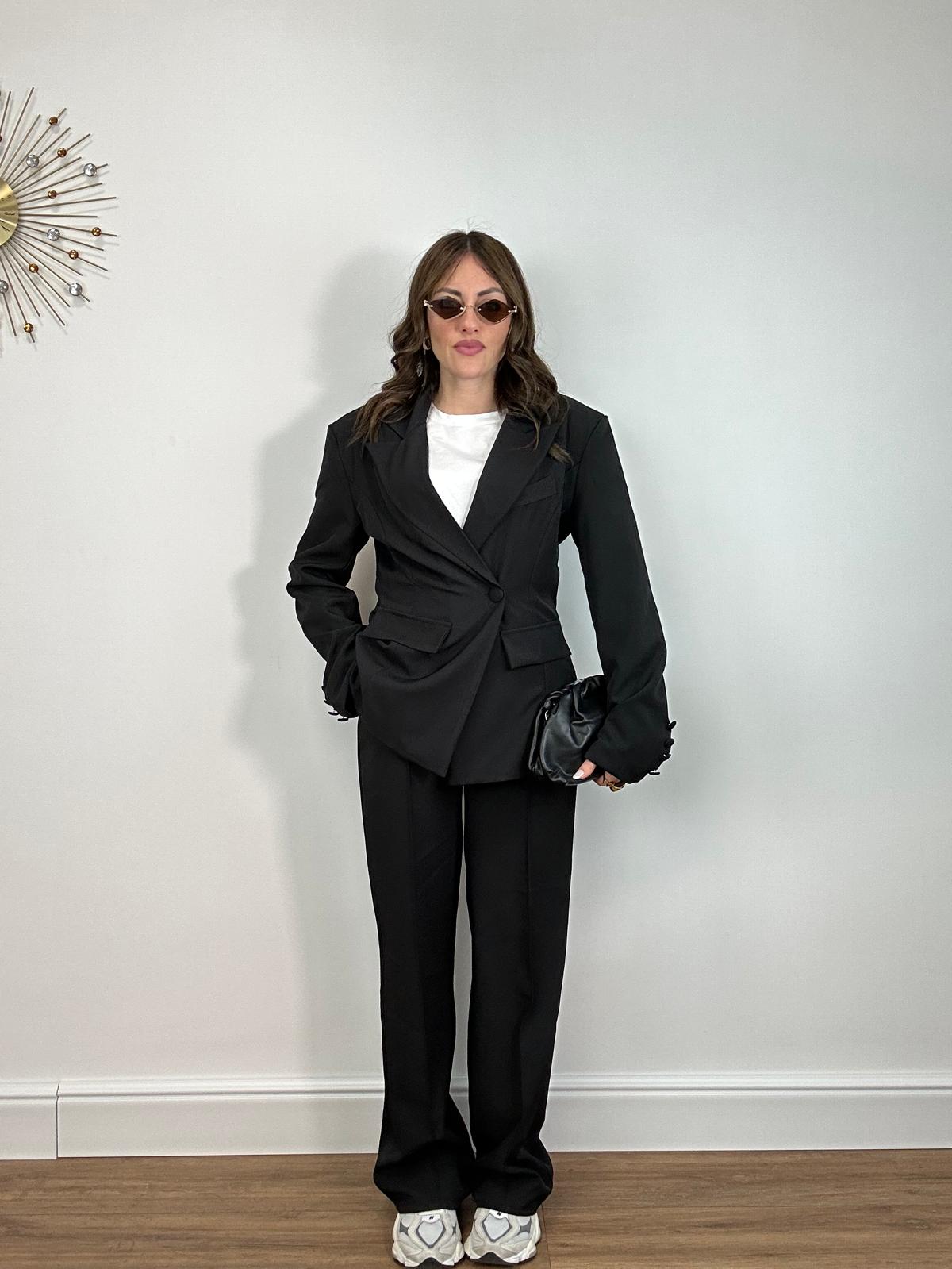 Tailleur 82020 (Blazer + Pantalone) Nero