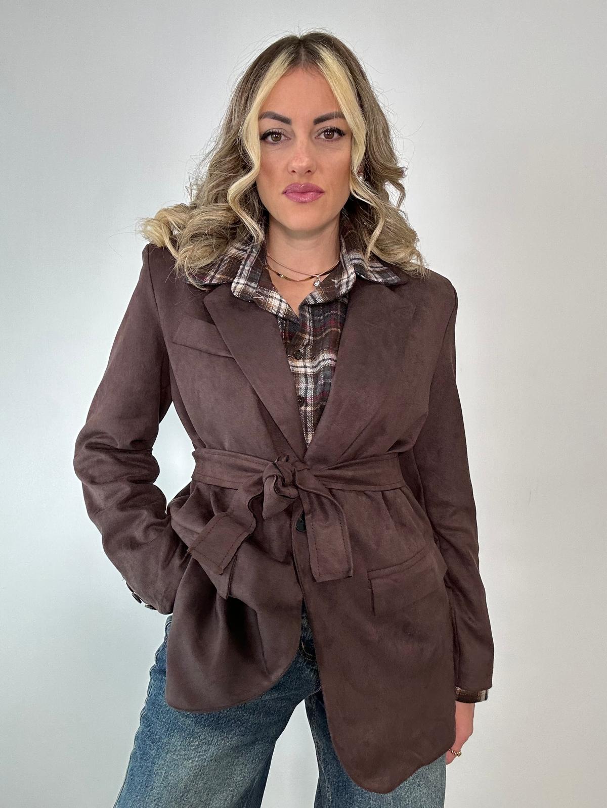 Giacca M11137 - Marrone