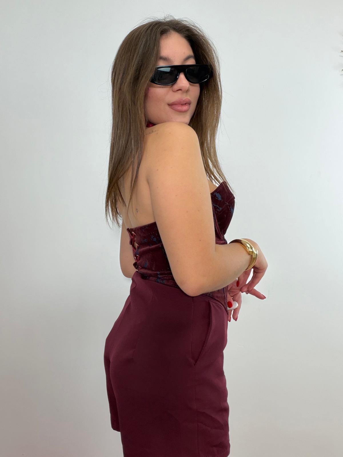 Pantaloncino NF9220 - Bordeaux