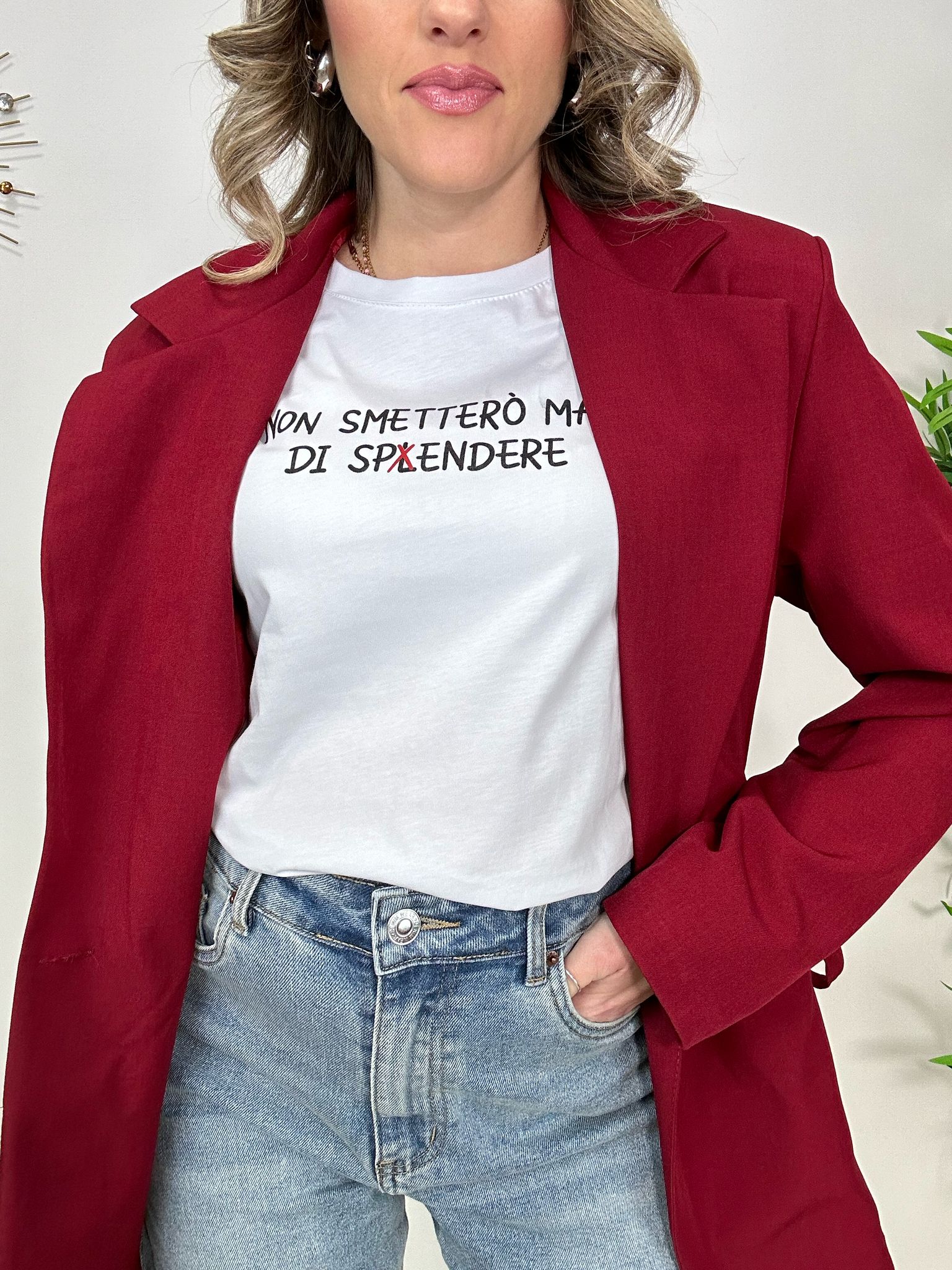 T-Shirt „Ich werde nie aufhören, Geld auszugeben“