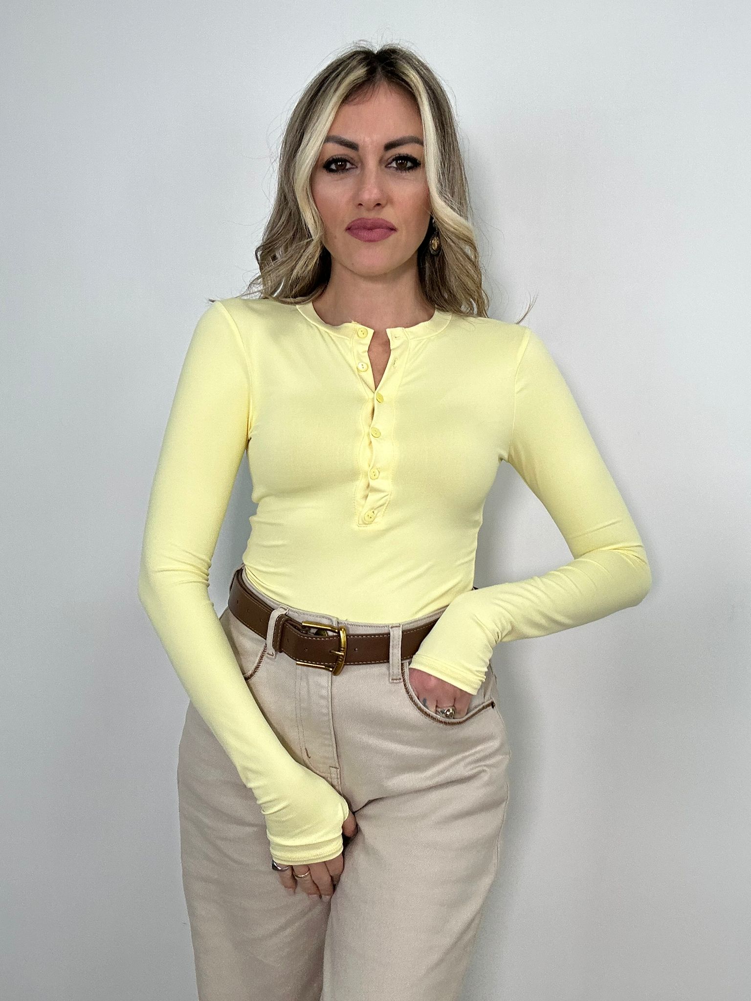 Maglia 144741 - Giallo