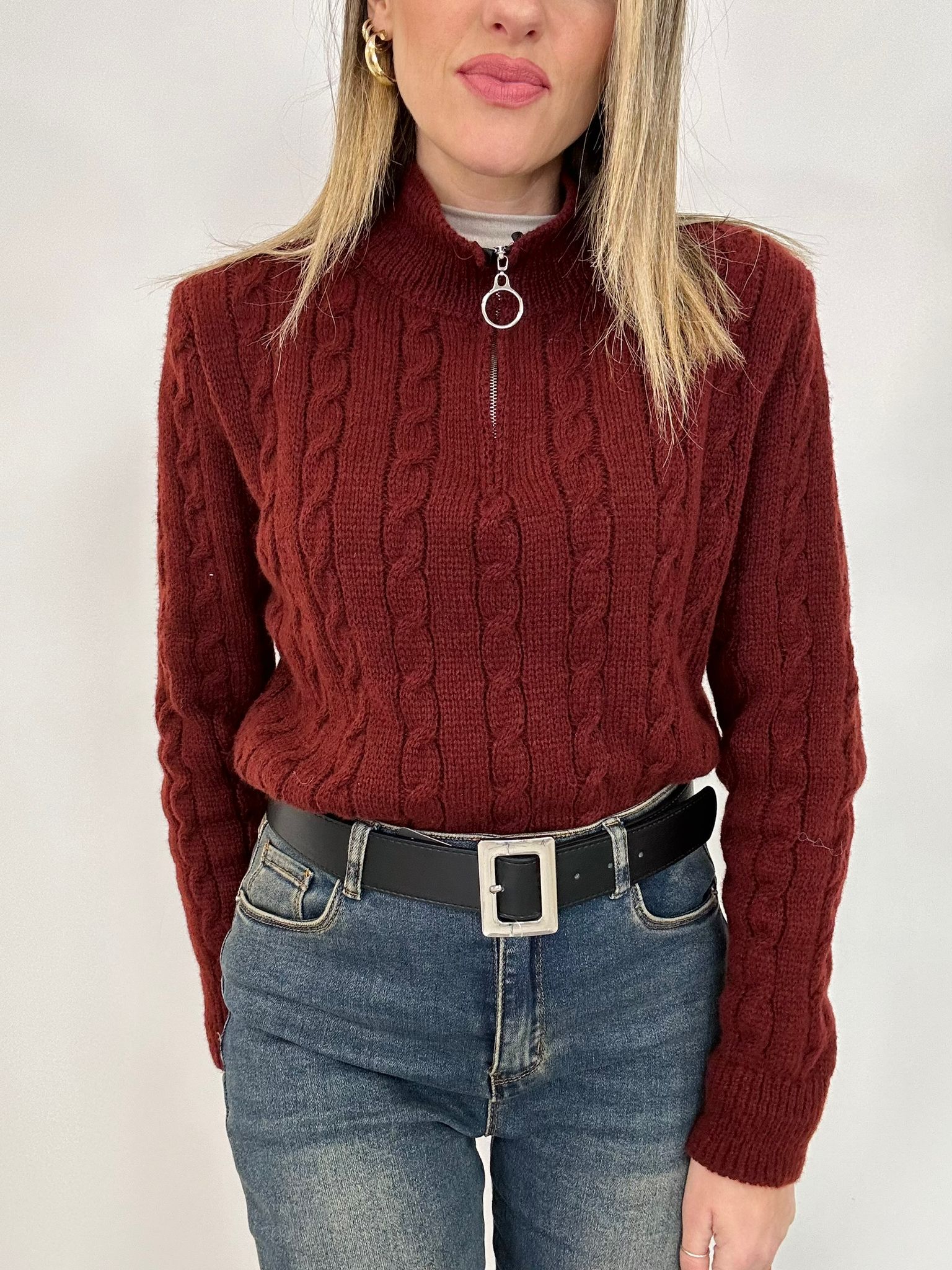 Pull Béatrice - Bordeaux
