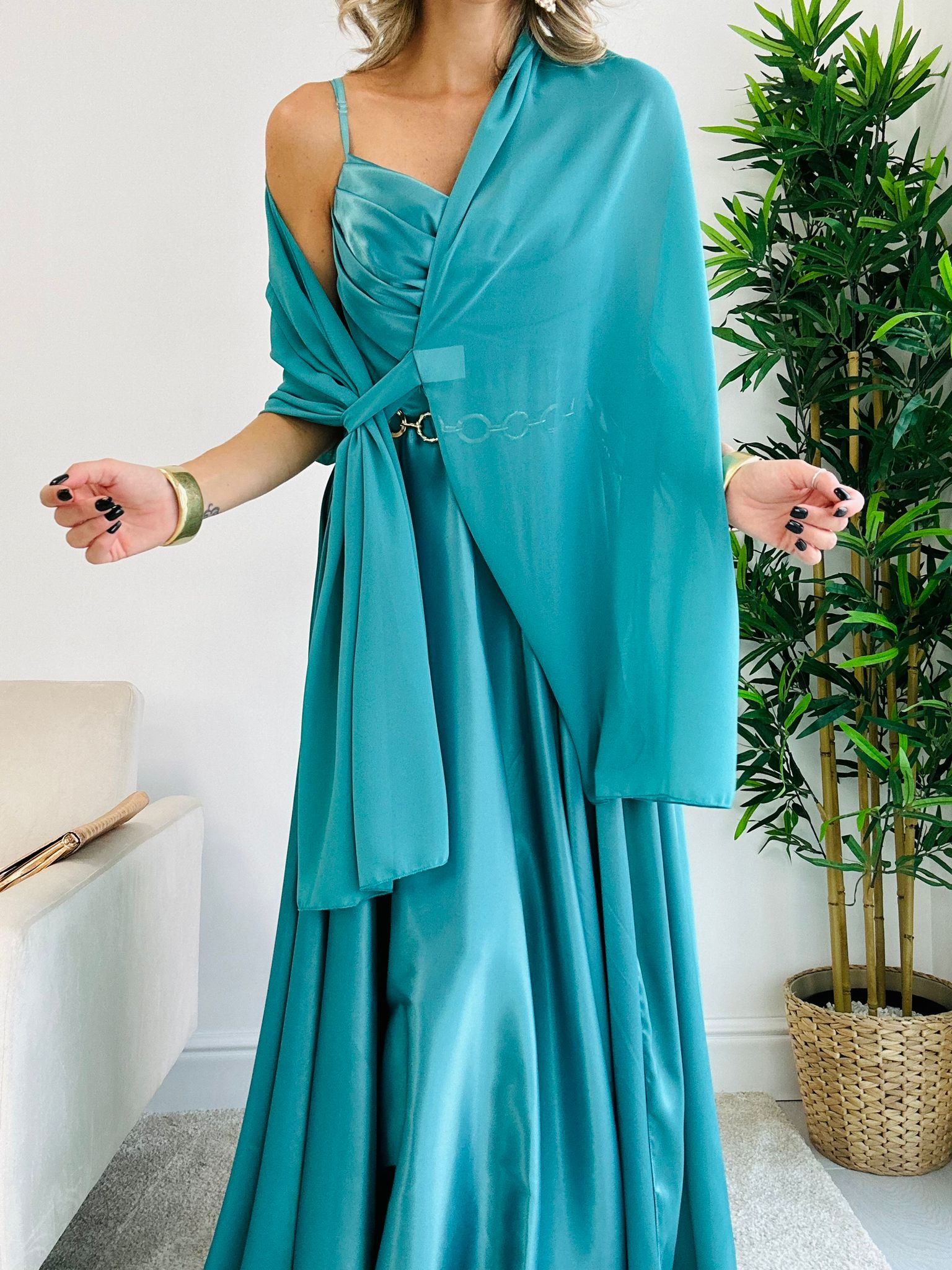 Abito 80832 - Turchese