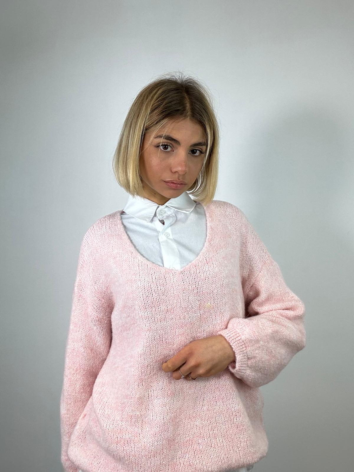Maglione A2433 - Rosa