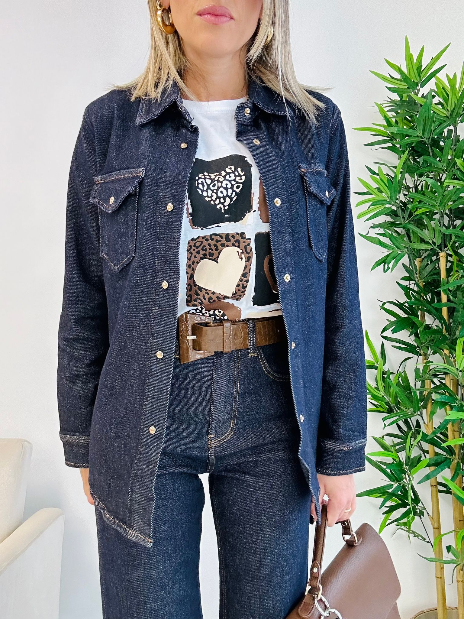 Chemise Brad Jeans - Délavage foncé
