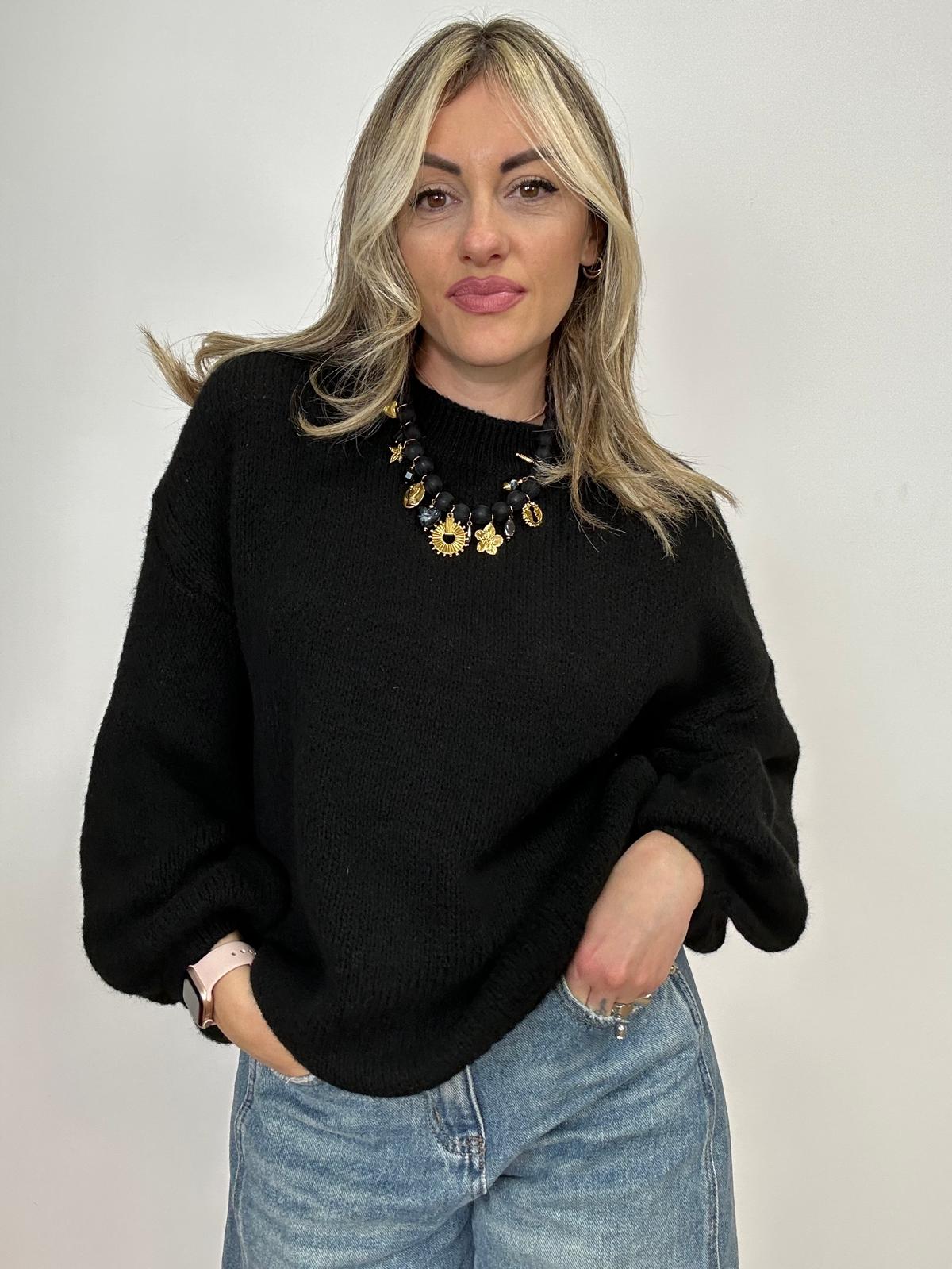 Maglione 2412 - Nero