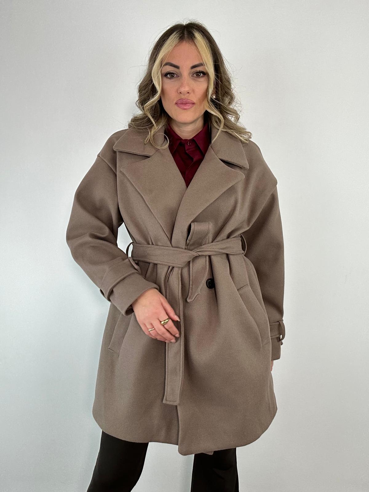 Cappotto M13381 - Fango