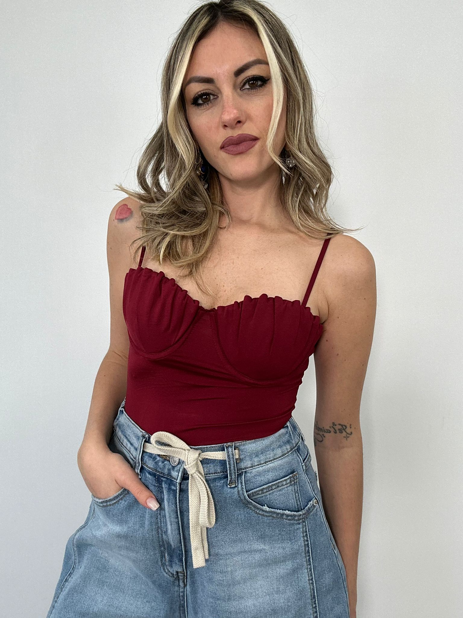 Body a conchiglia - Bordeaux