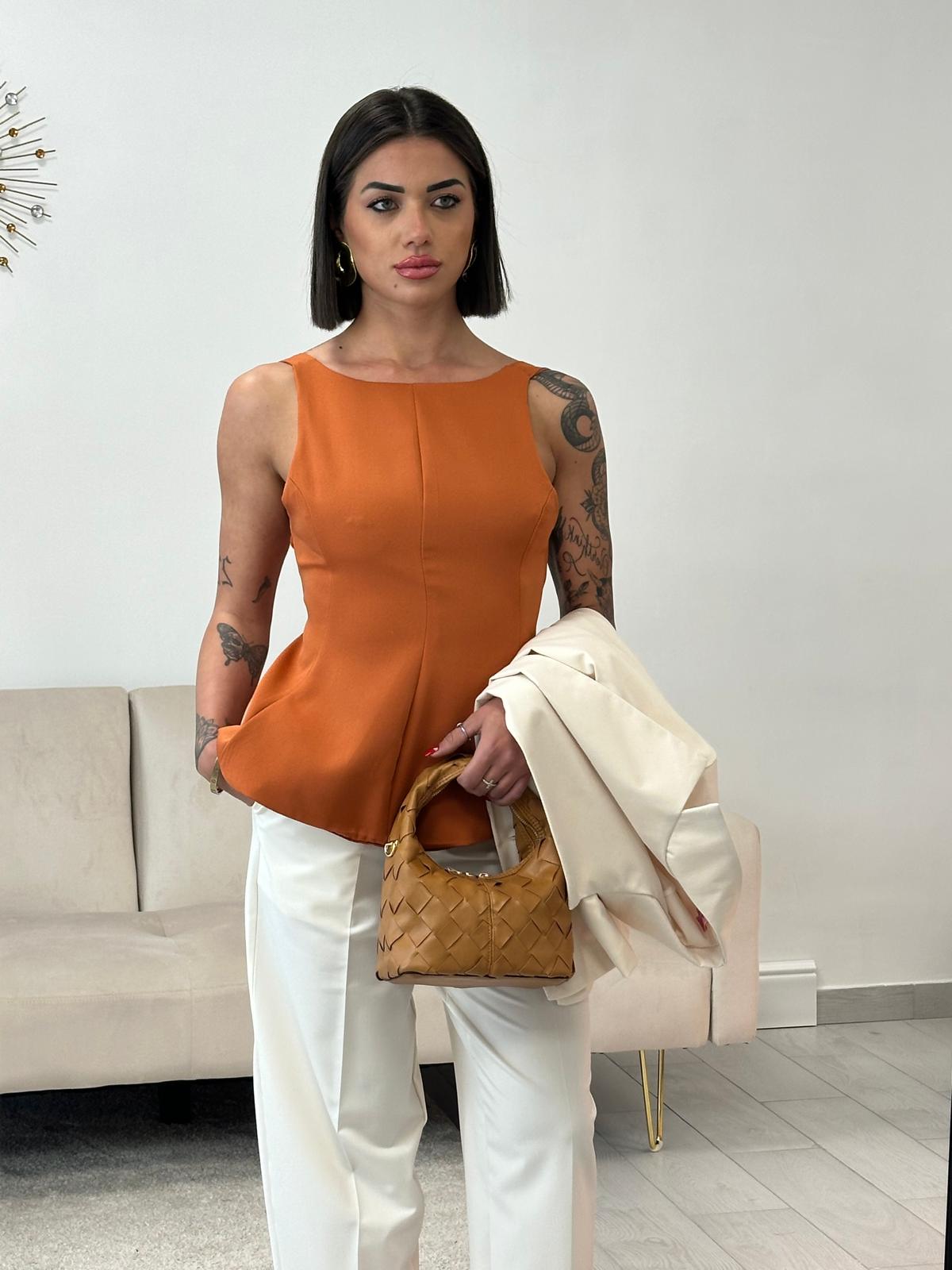 Bell Pullover - Orange