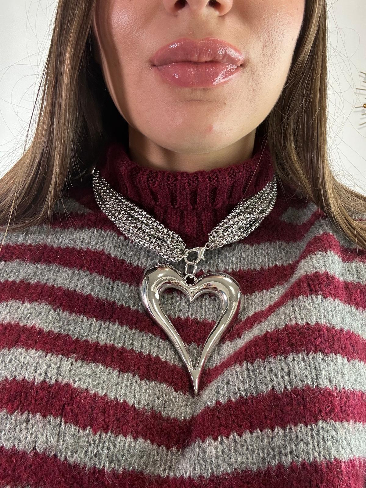 Collana cuore - Argento