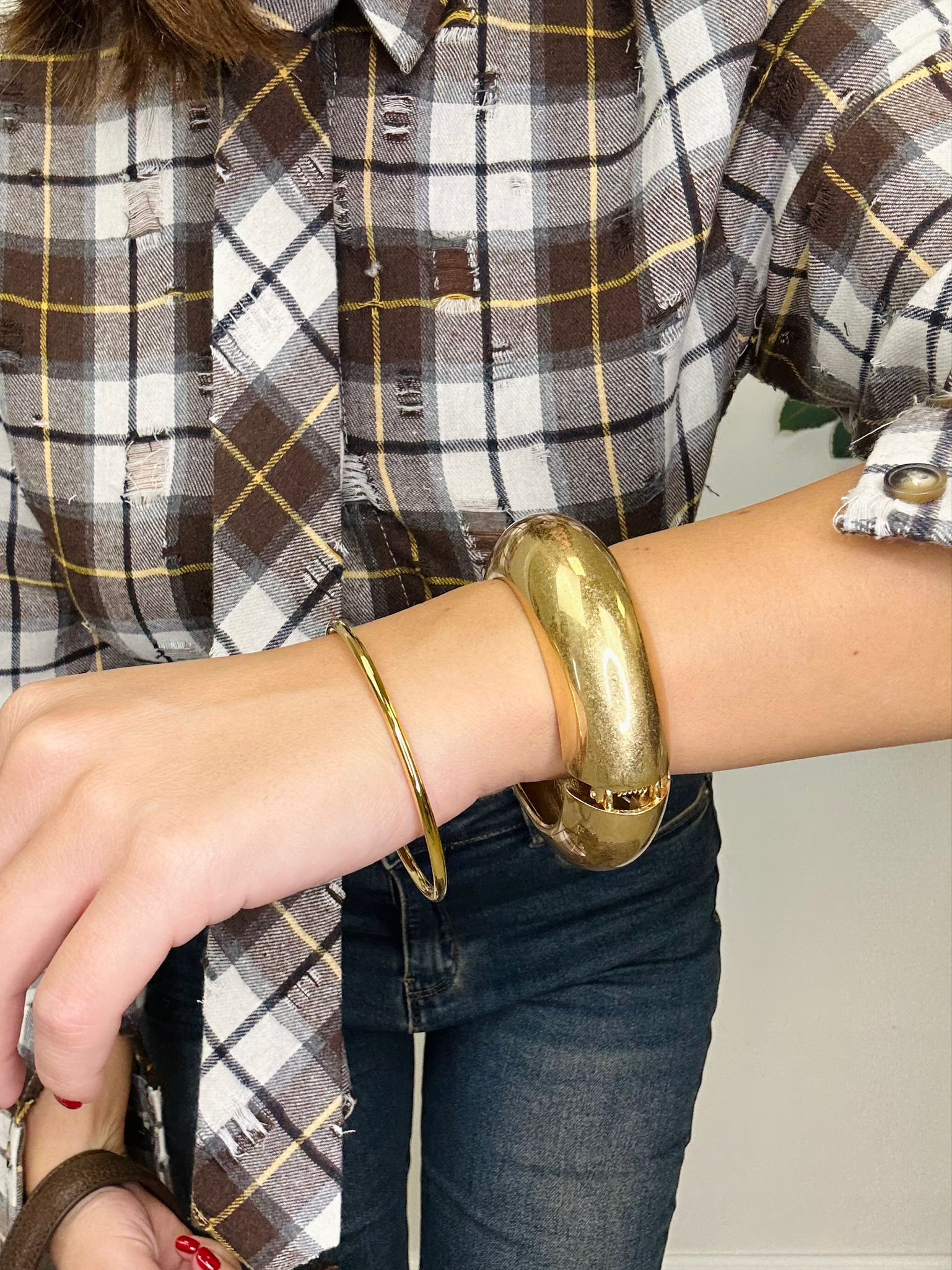 Paire de bracelets - Or