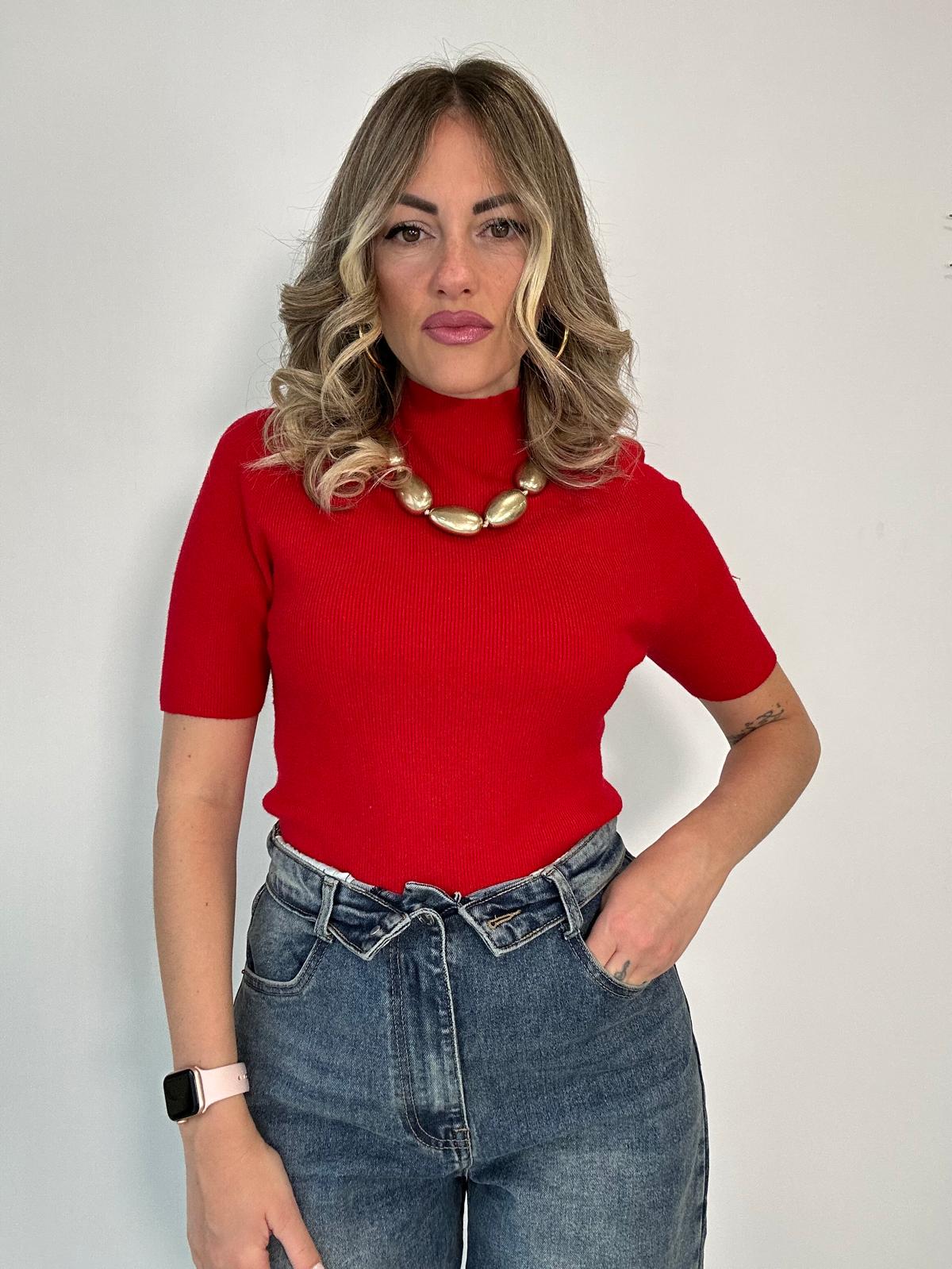 Maglioncino HS2524 - Rosso