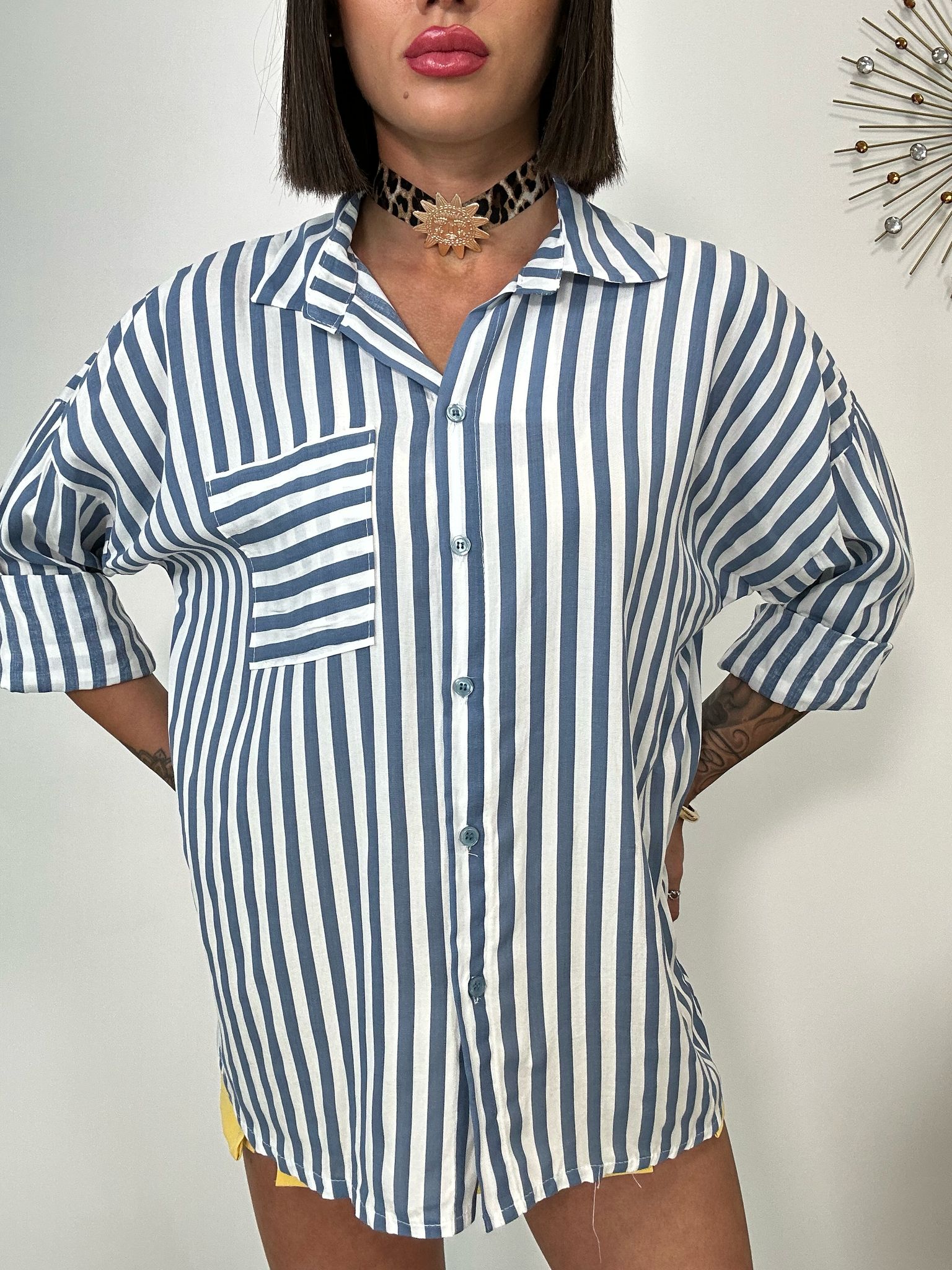 Camicia a righe - Avio