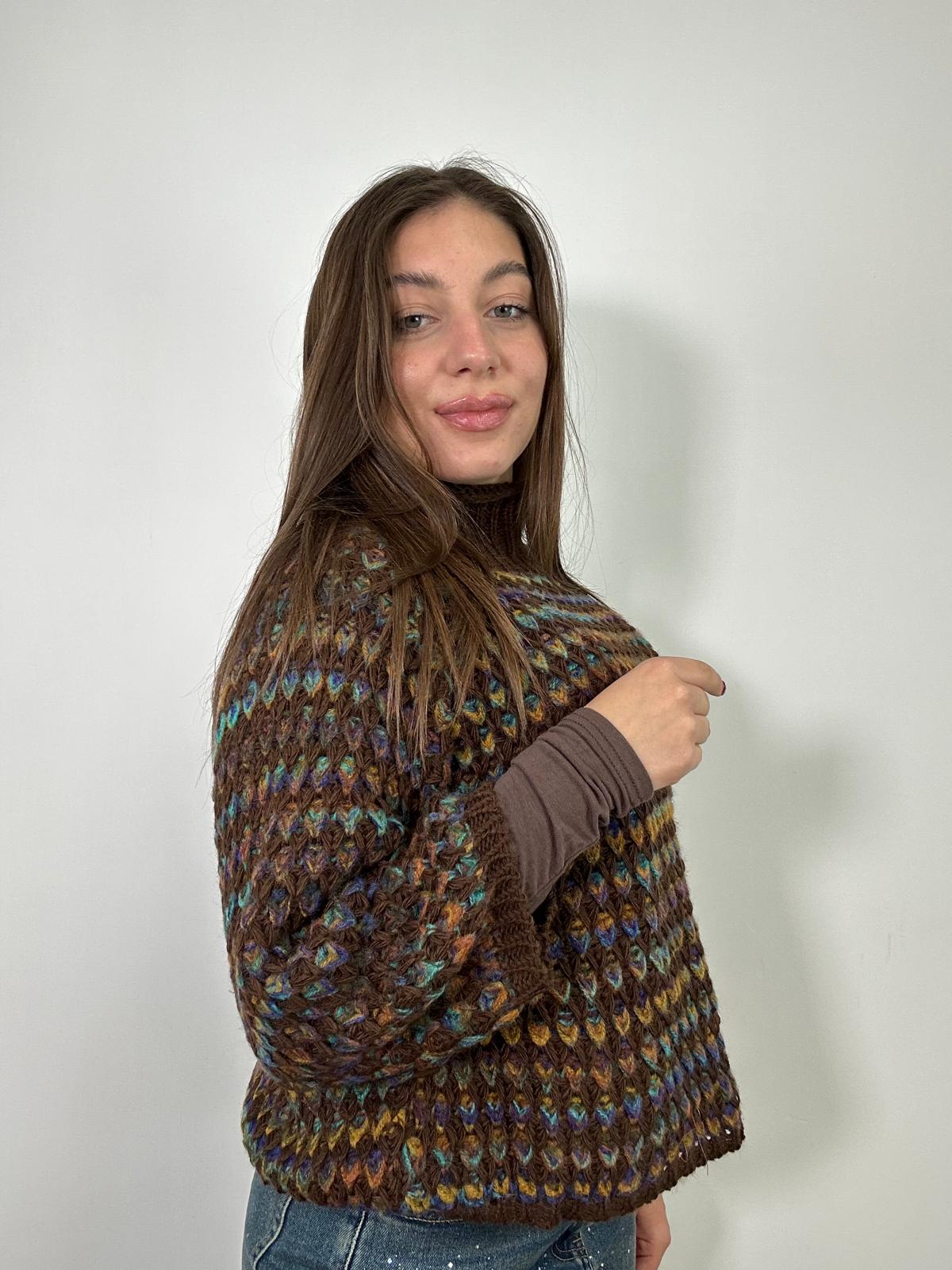 Maglione 137 - Fondo Marrone