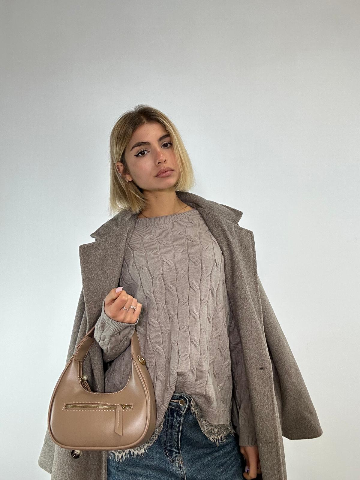 Maglione 25895 - Fango