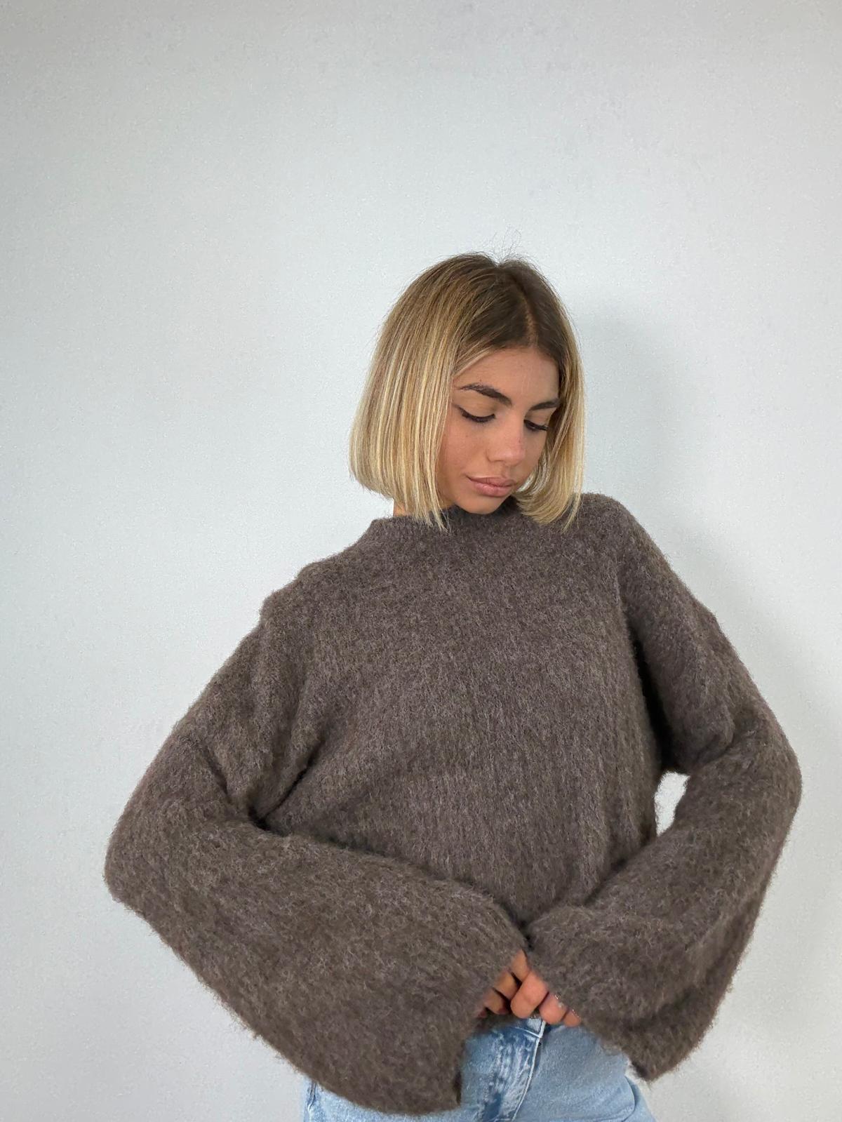 Maglione A3211 - Fango