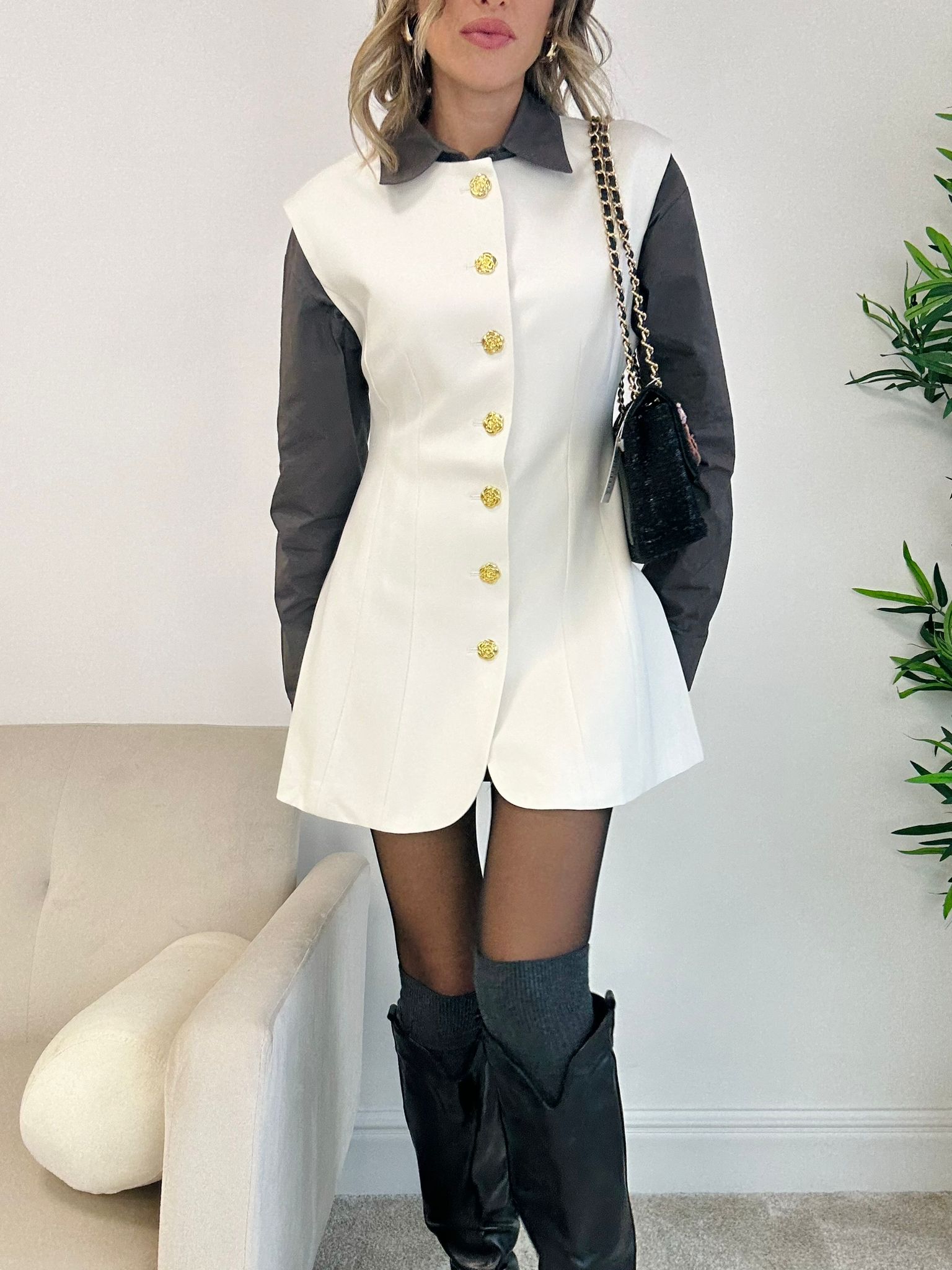 Robe Jasmin - Crème