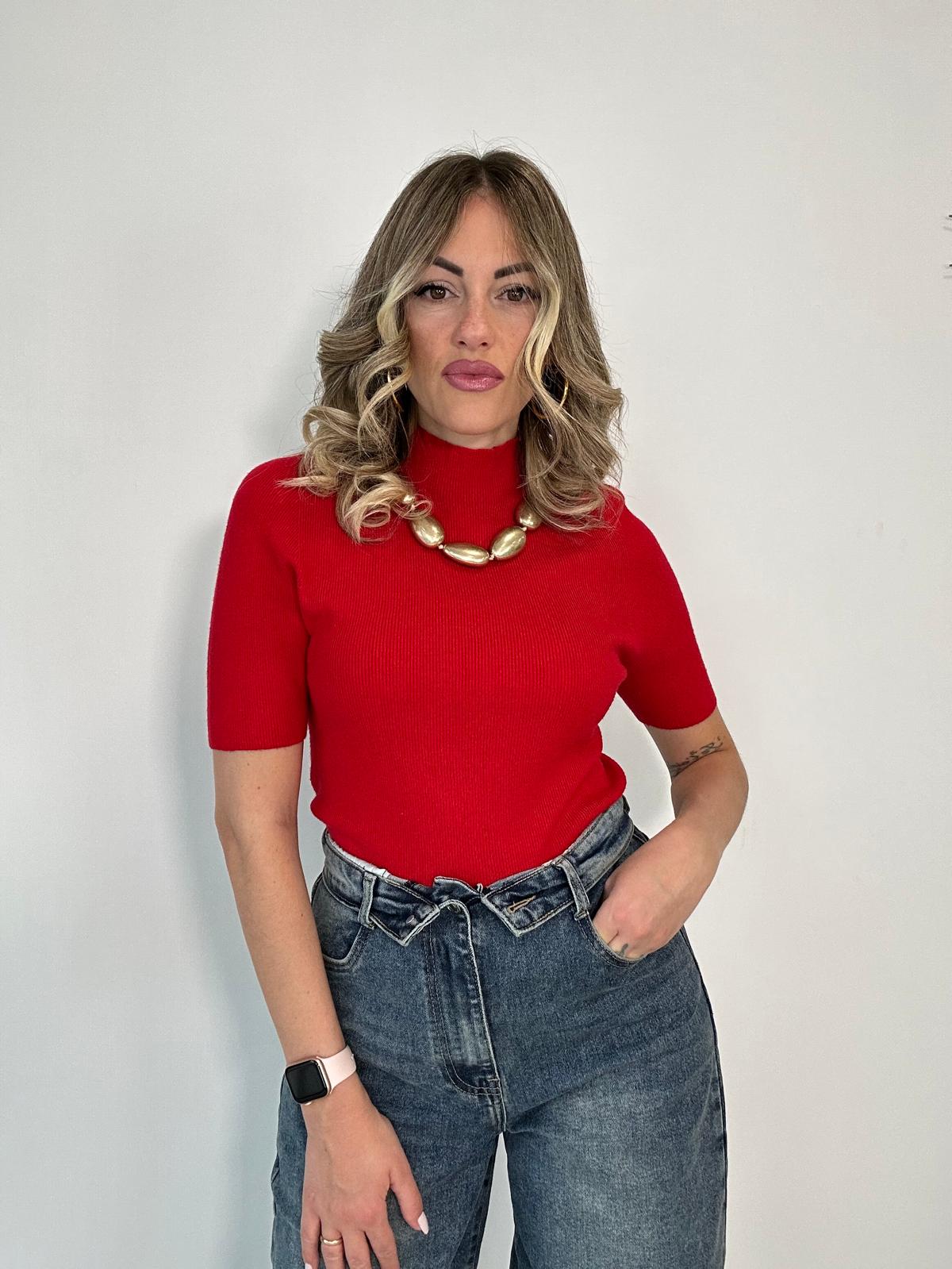 Maglioncino HS2524 - Rosso