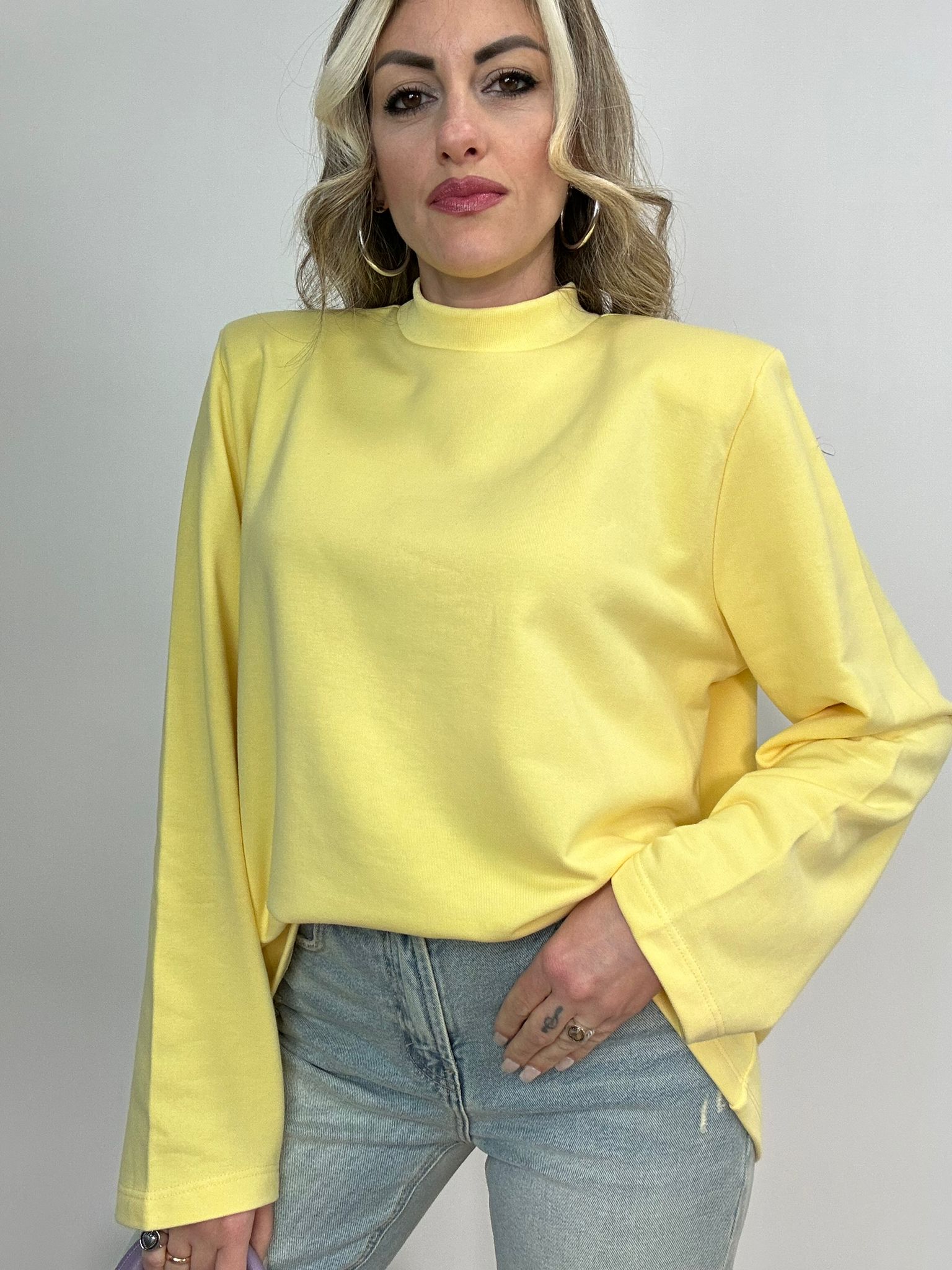 Felpa 3236 - Giallo*