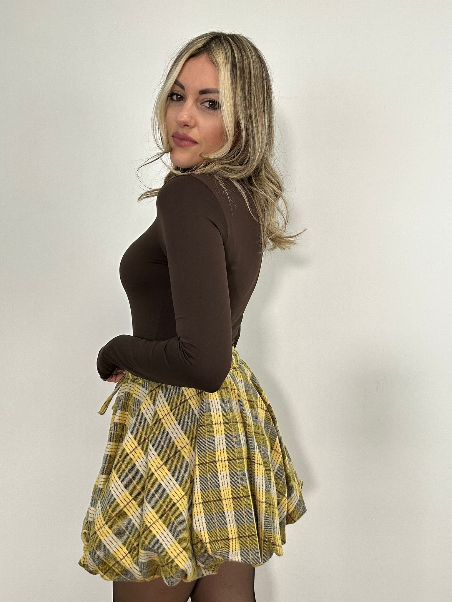 Maglia 14462 - Marrone