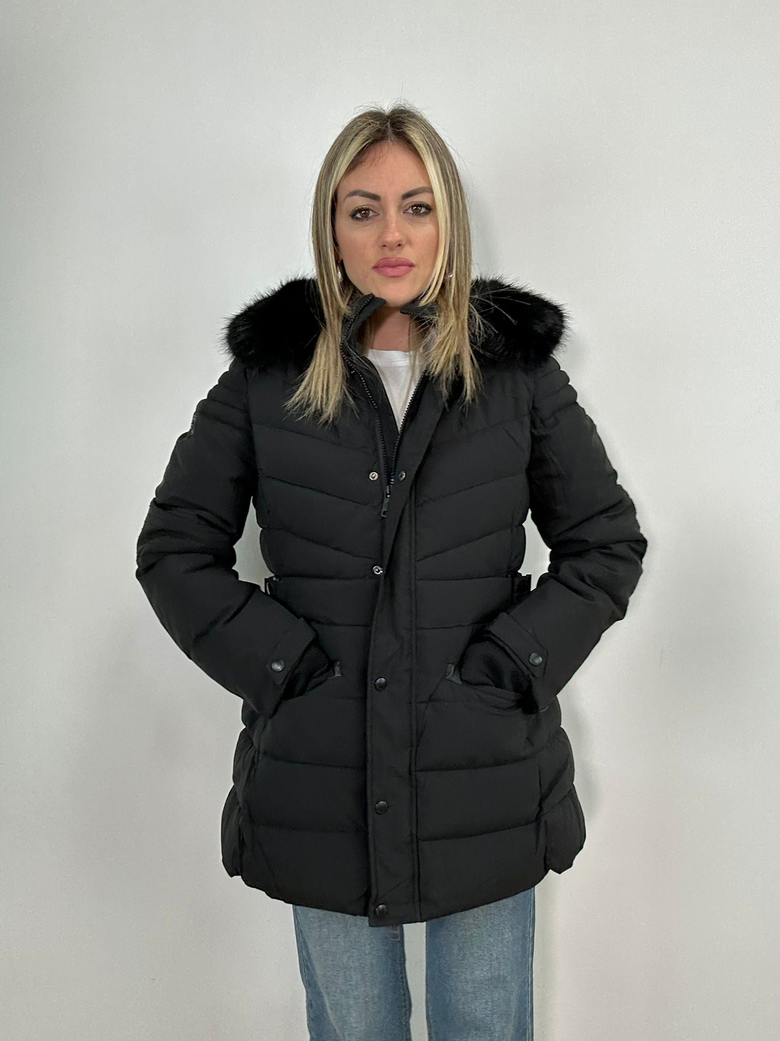 Lily Daunenjacke - Schwarz