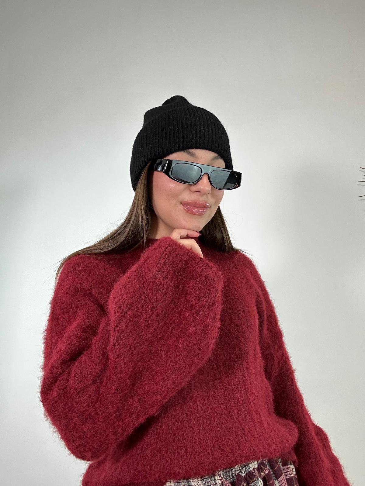 Maglione A3211 -Bordeaux